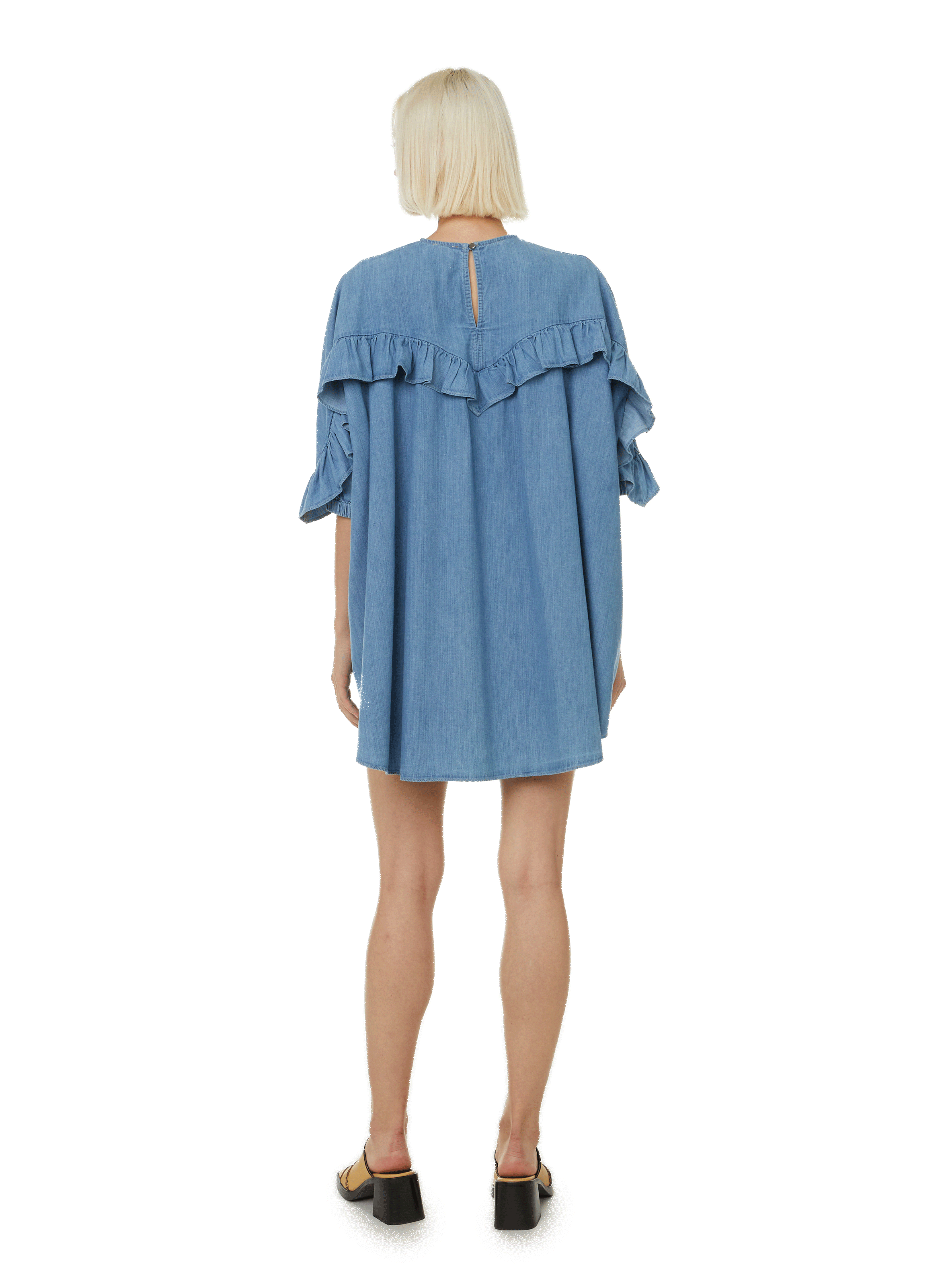 Robe courte Groovy  ROSEANNA Bleu