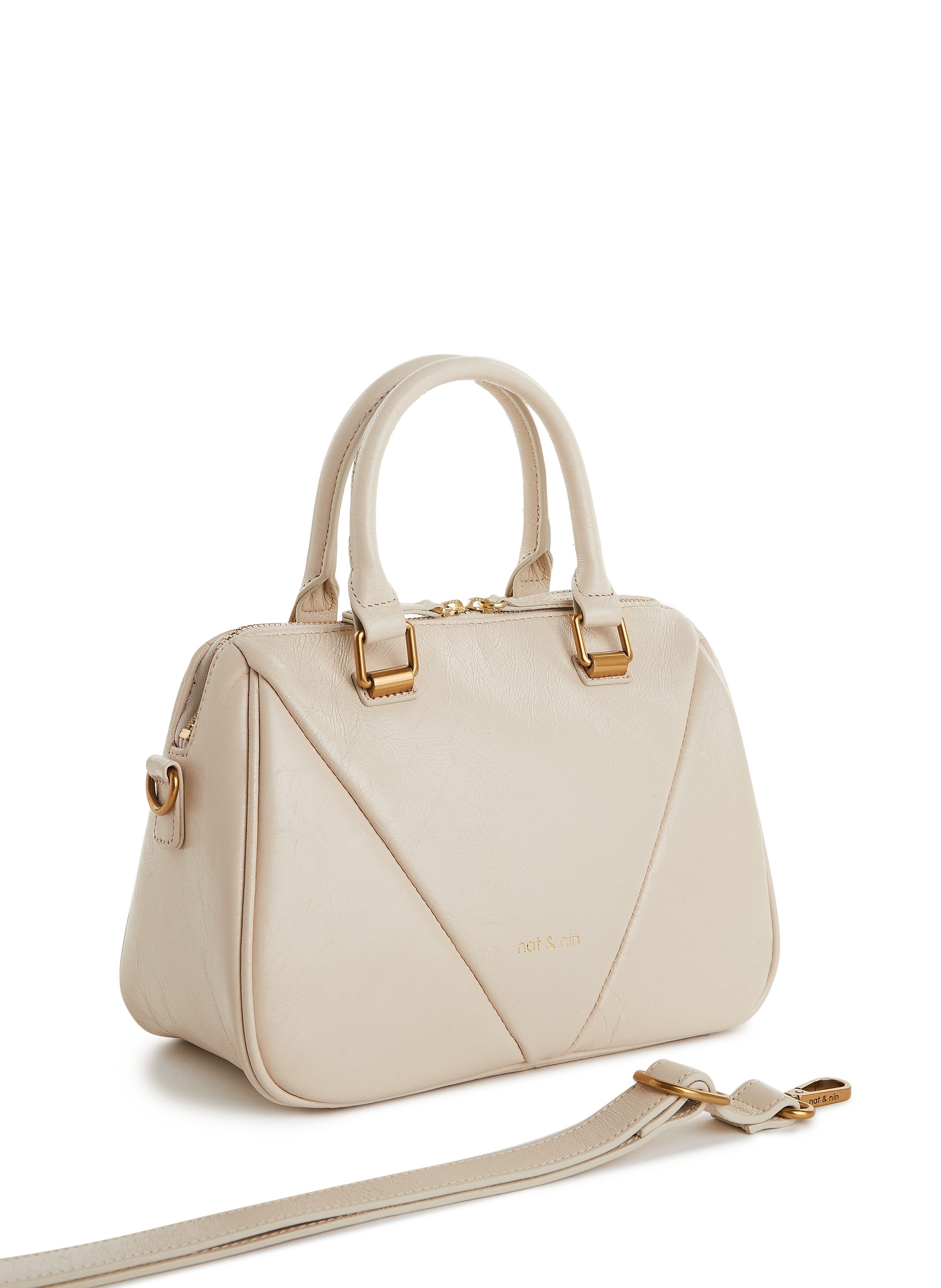 Sac bowling en cuir