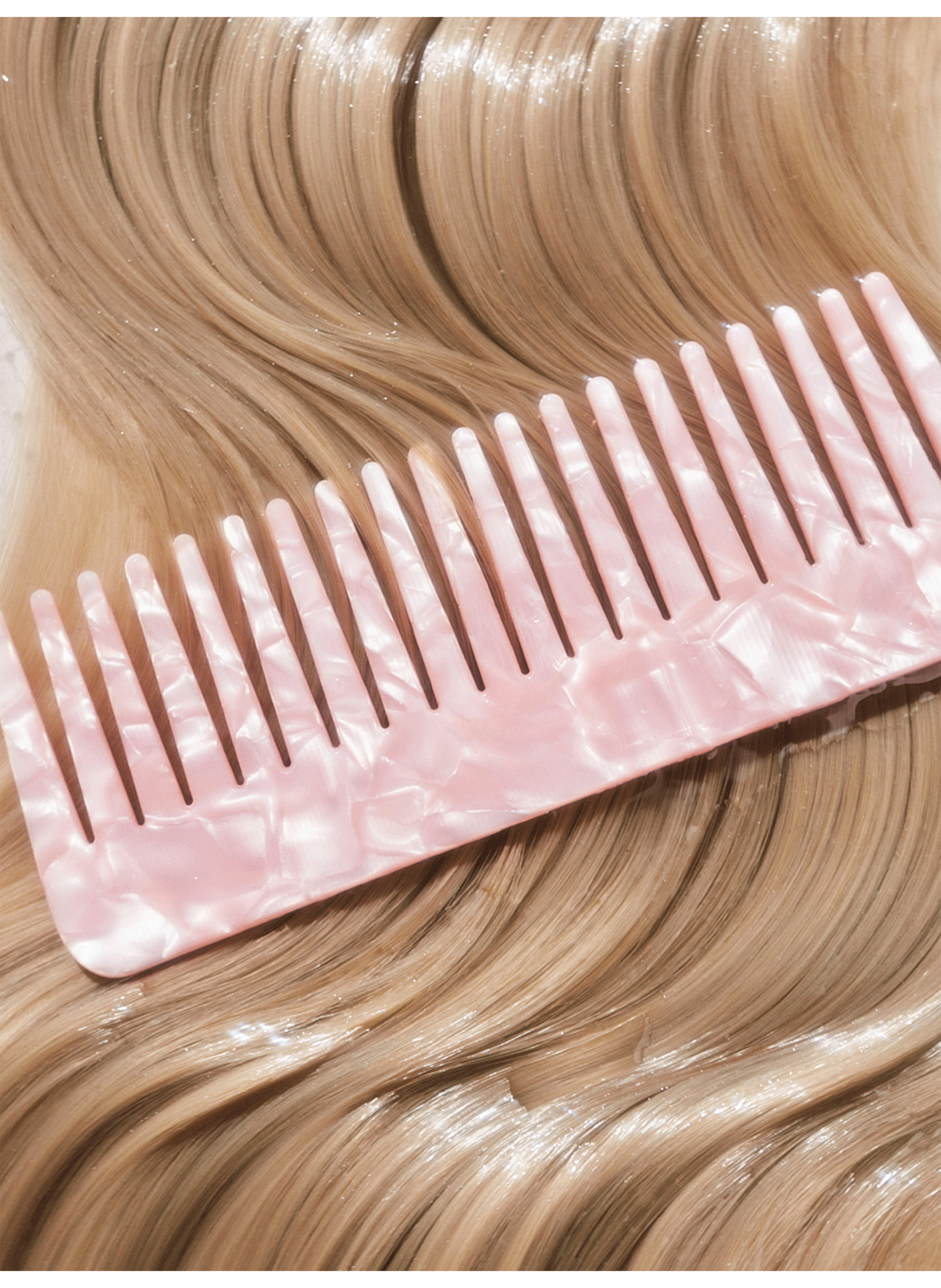 Santorini Comb en Crystal rose SALT & WAVE No color
