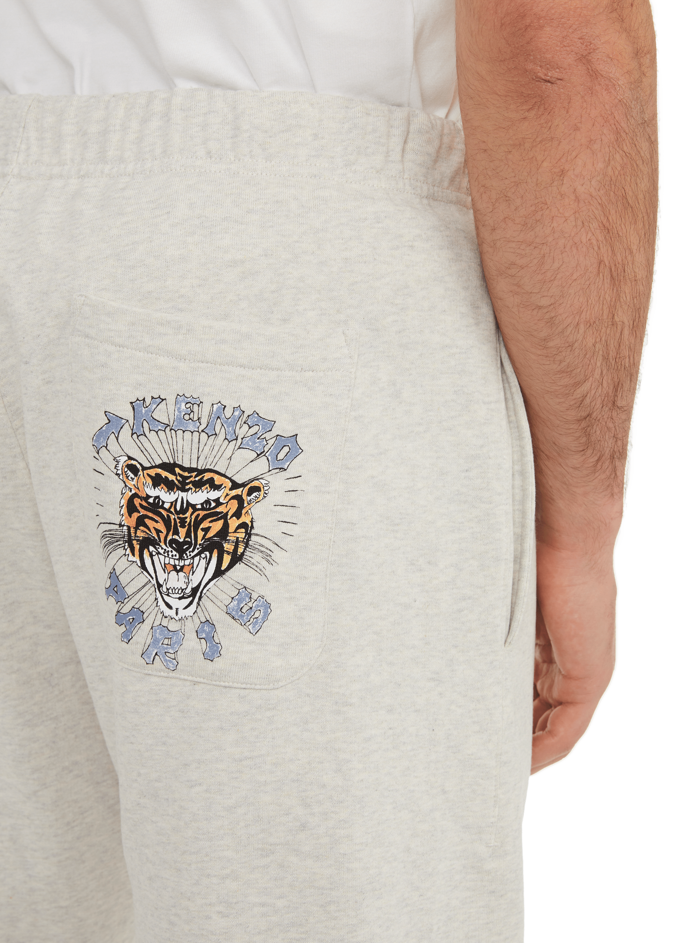 Drawn shorts KENZO Grey