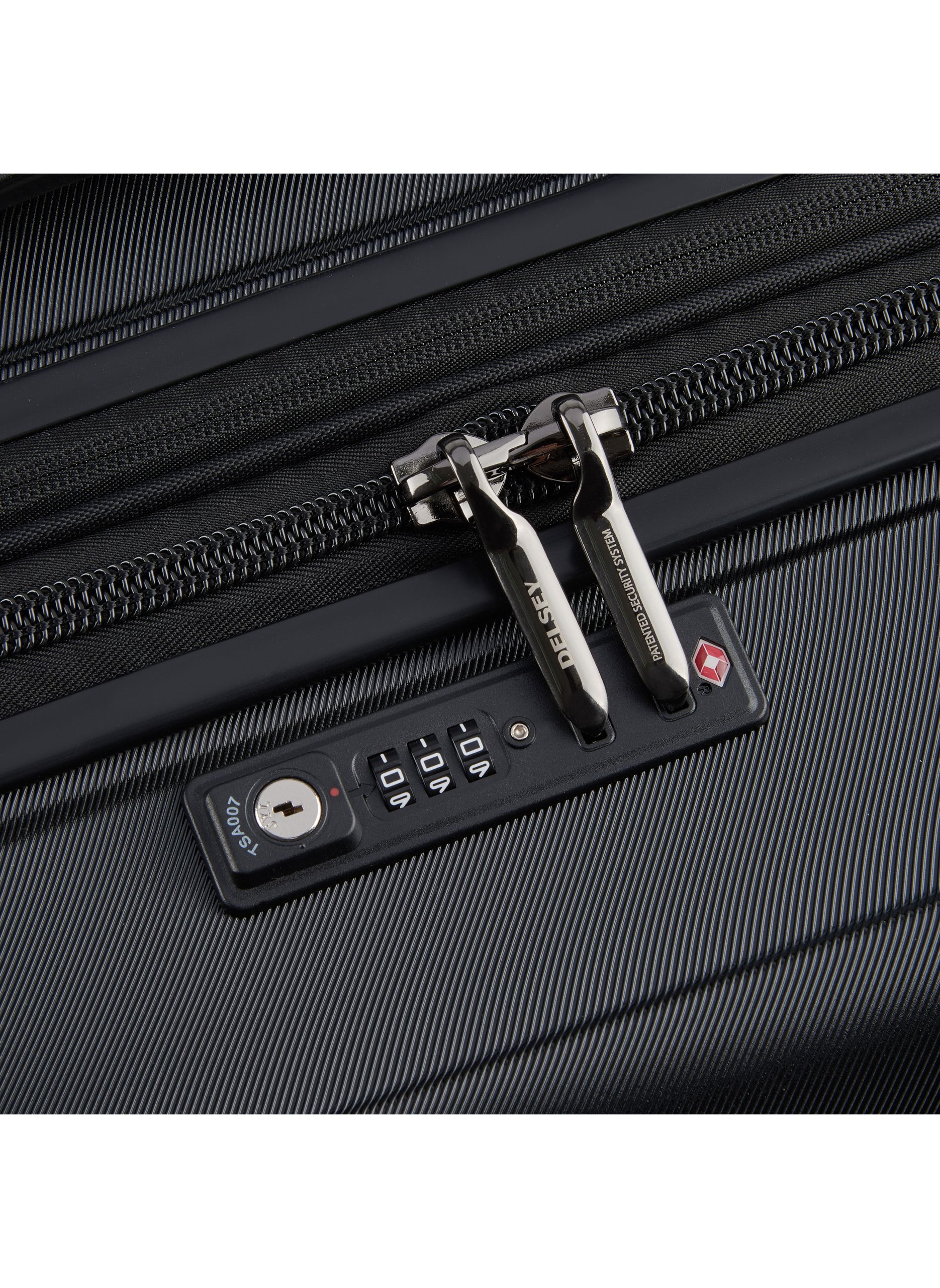 Valise soute rigide taille xl - shadow 5.0 DELSEY PARIS Noir