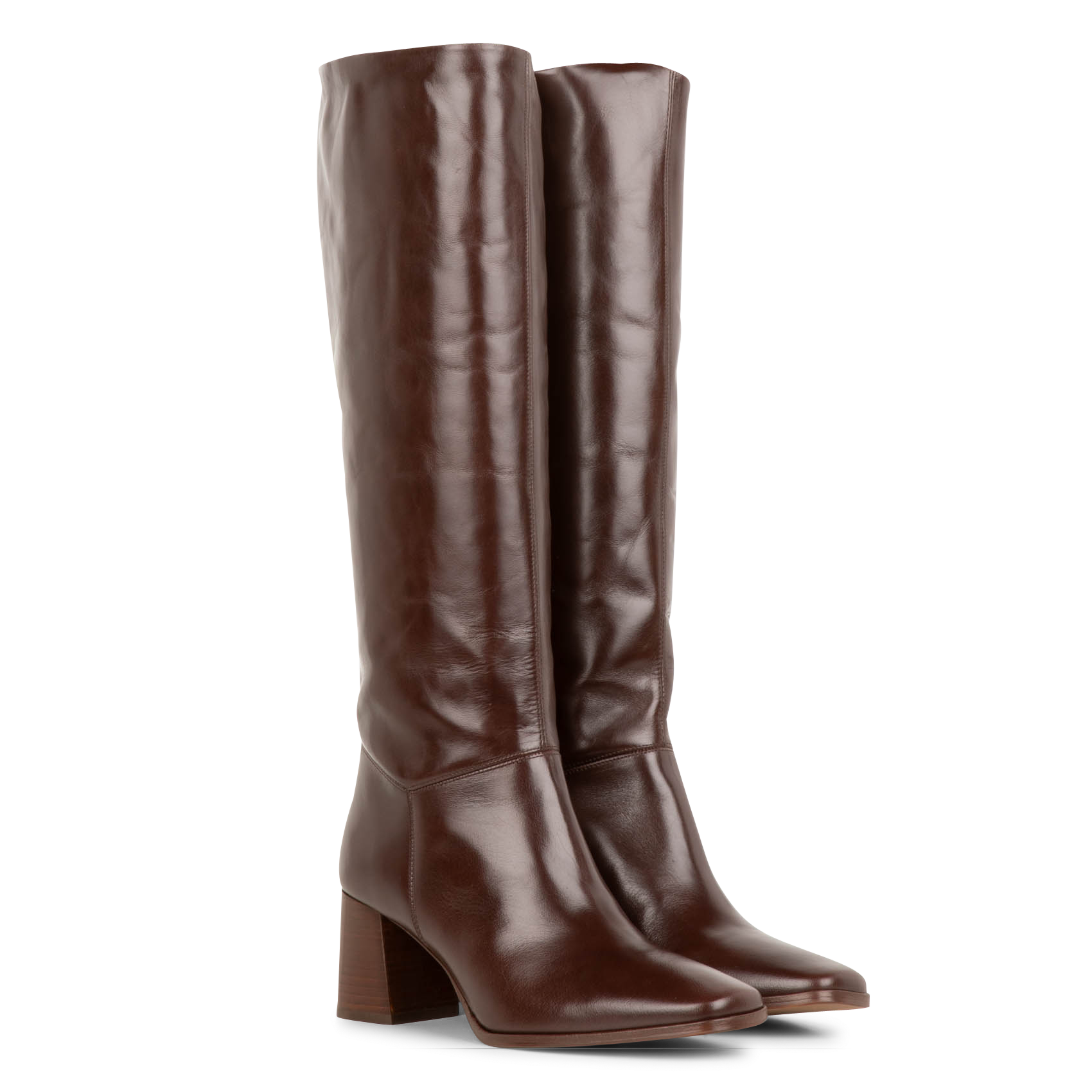 Bottes en cuir n°109 RIVECOUR Marron