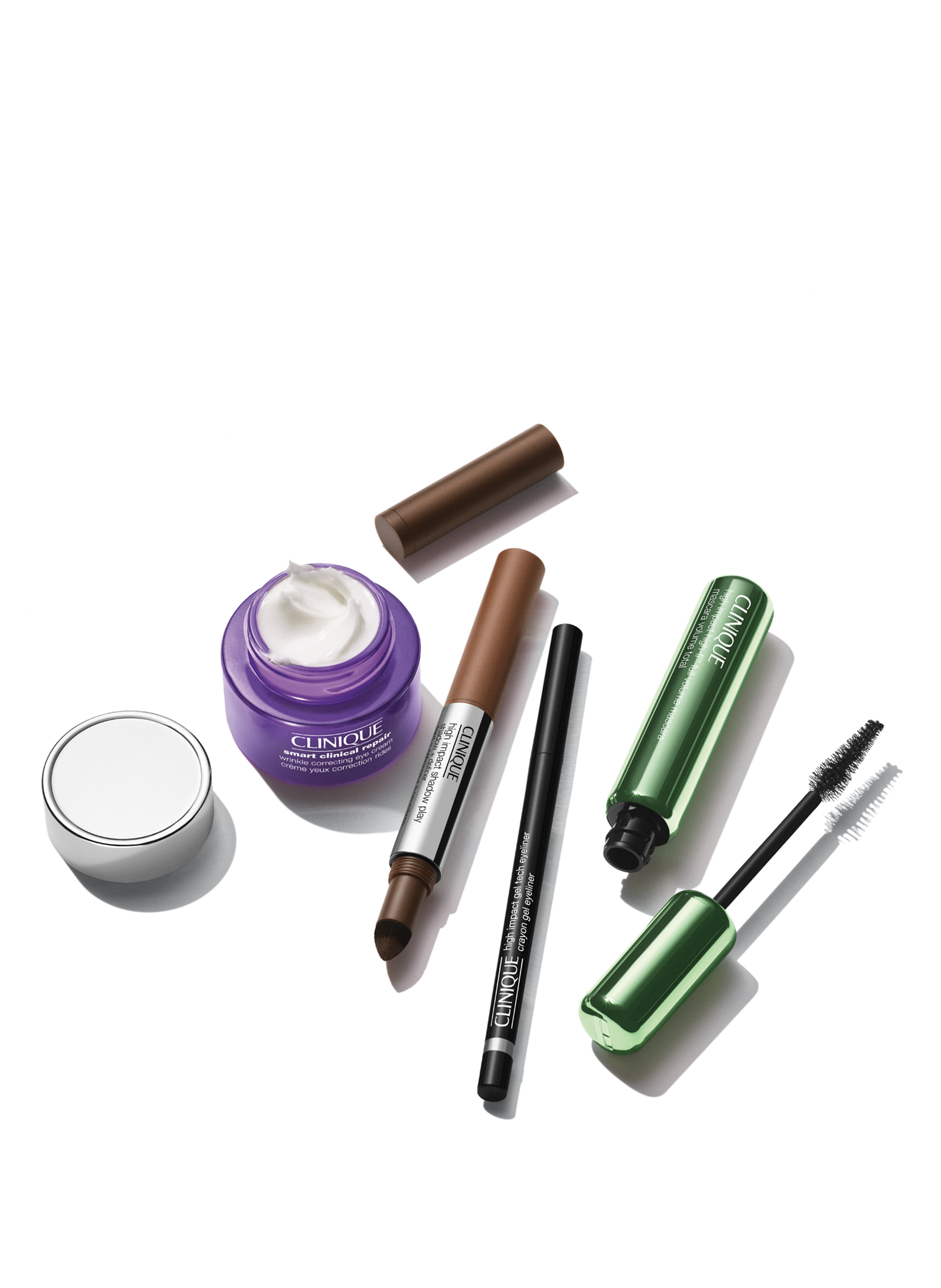 High Impact™ Shadow Play - Fards à paupières + Définisseur CLINIQUE Day + night