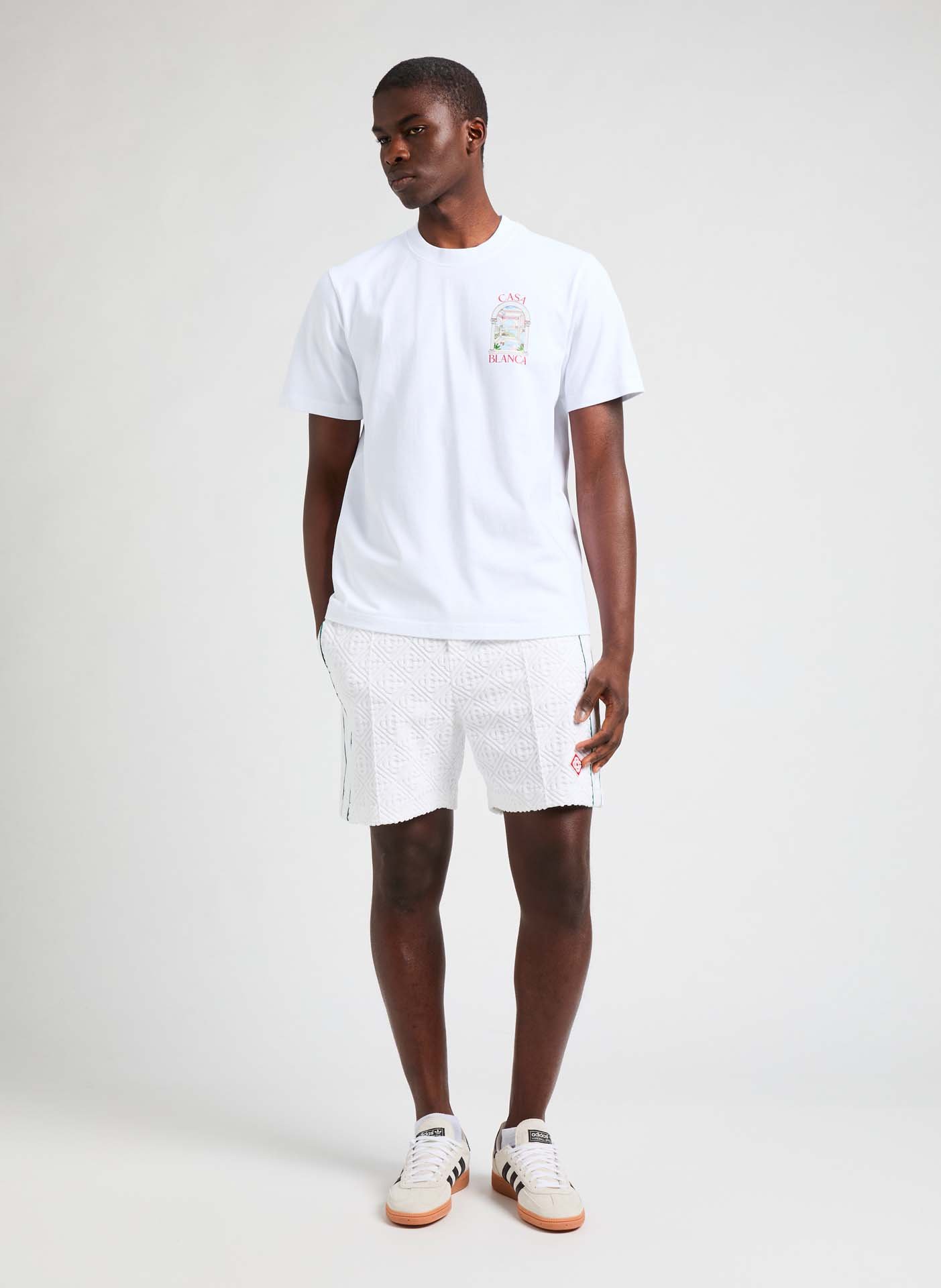 T-shirt The Passage CASABLANCA PARIS White