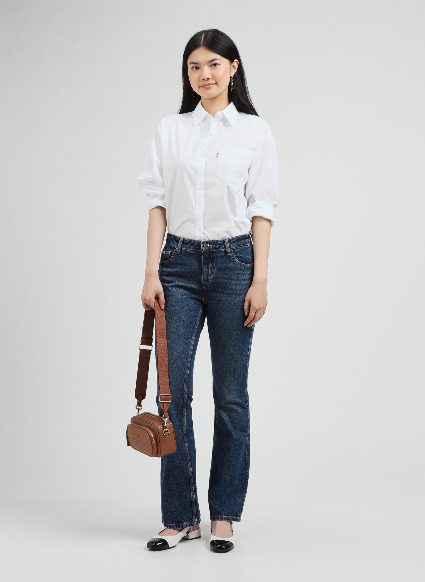 Halie Boyfriend Shirt LEVI'S White