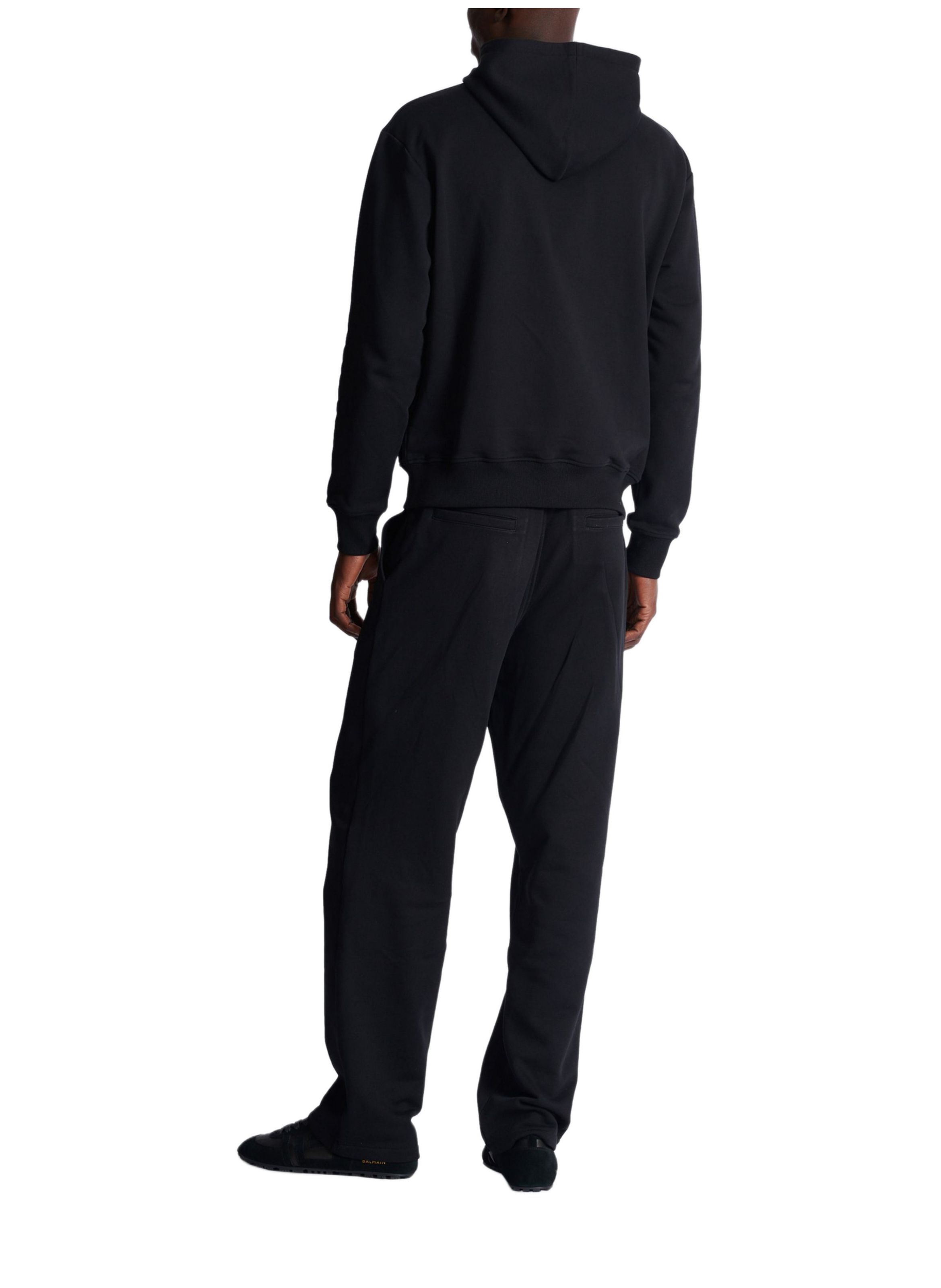 Hoodie imprimé balmain BALMAIN Noir