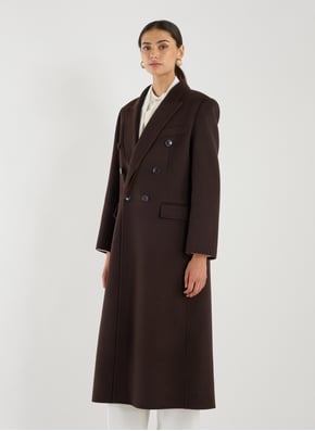 Manteau long en laine et cachemire VICTORIA BECKHAM Manteau long en laine et cachemire VICTORIA BECKHAM
