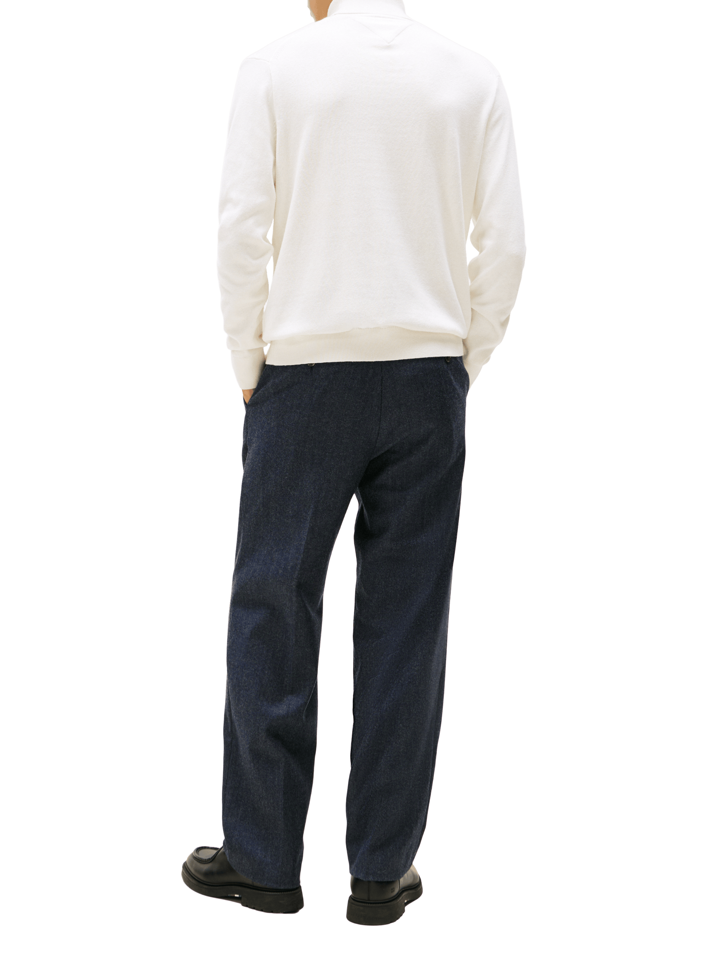 Pull col roulé TOMMY HILFIGER Beige