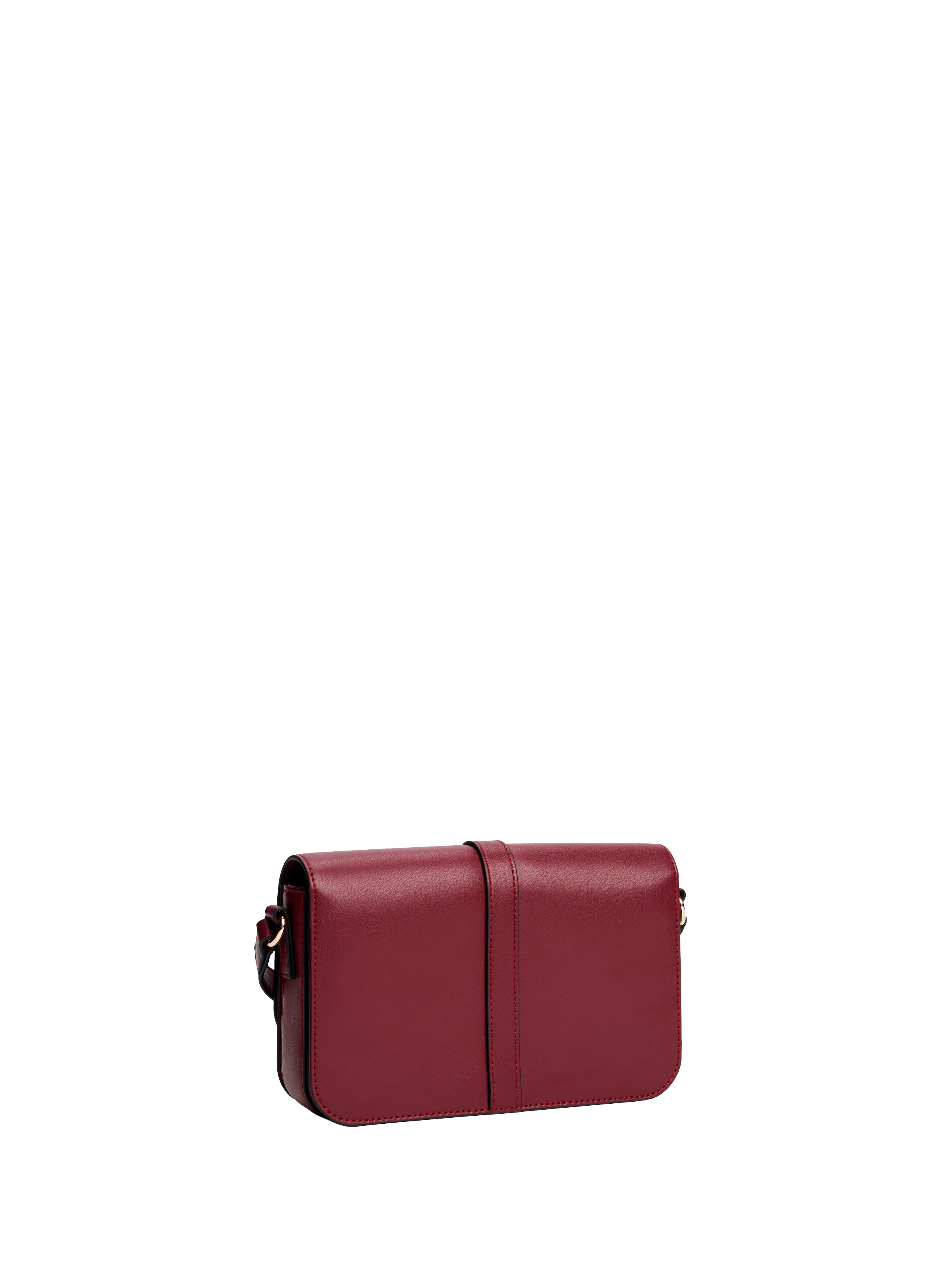 Sac bandoulière à rabat  TOMMY HILFIGER Rouge