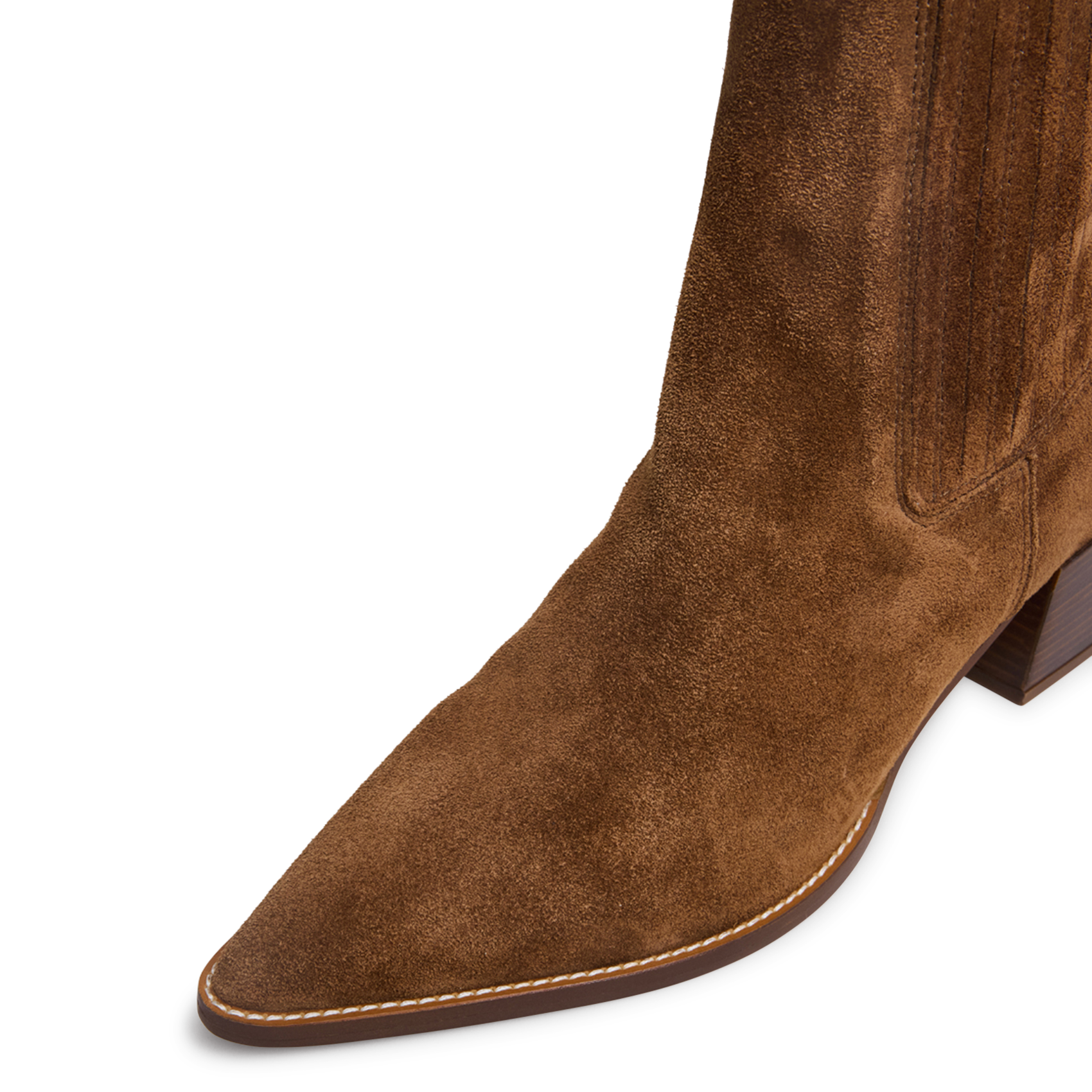 Bottines en cuir velours prado JONAK Marron