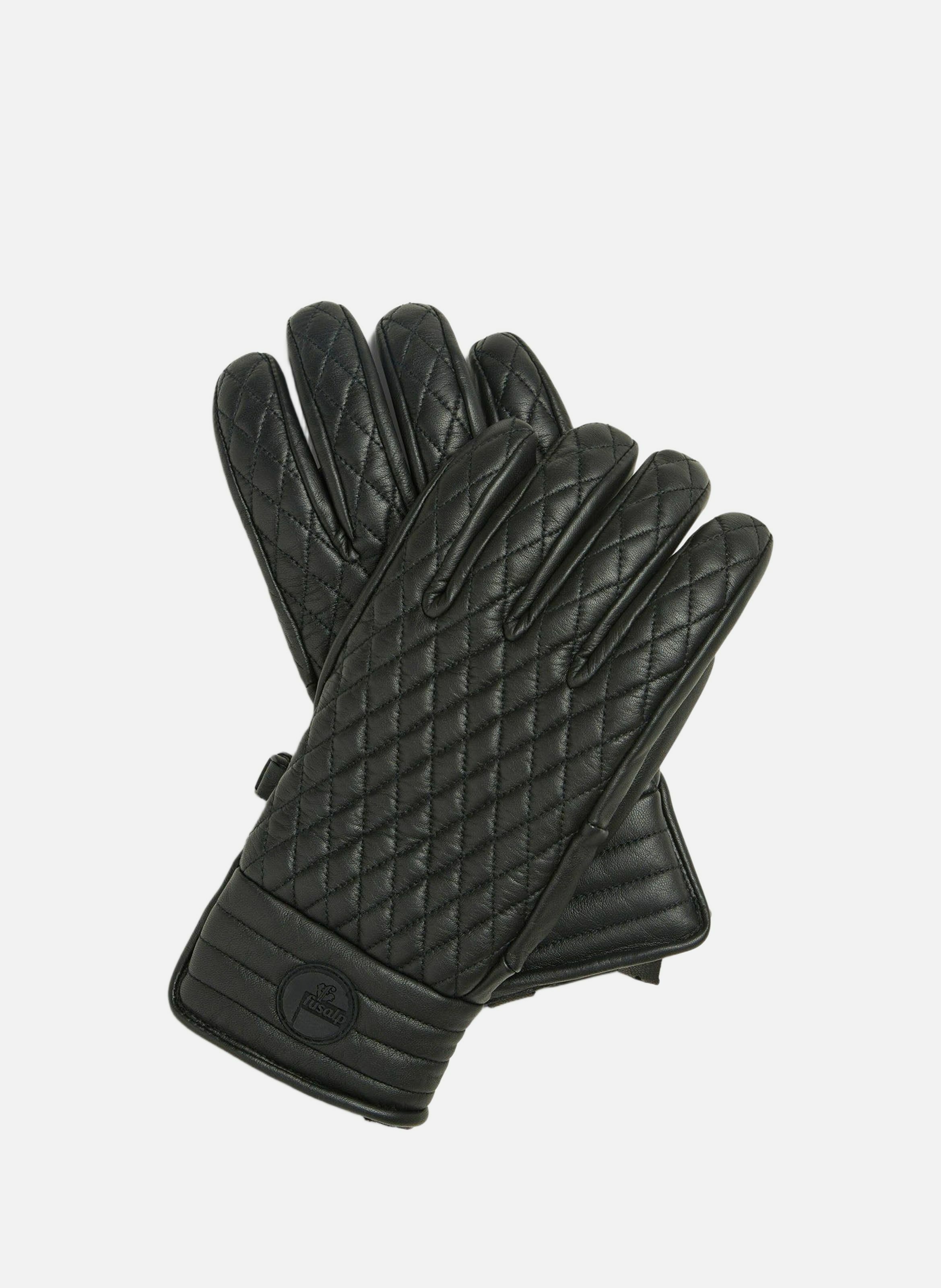 Gants de ski athena glove cuir de chevre FUSALP Noir