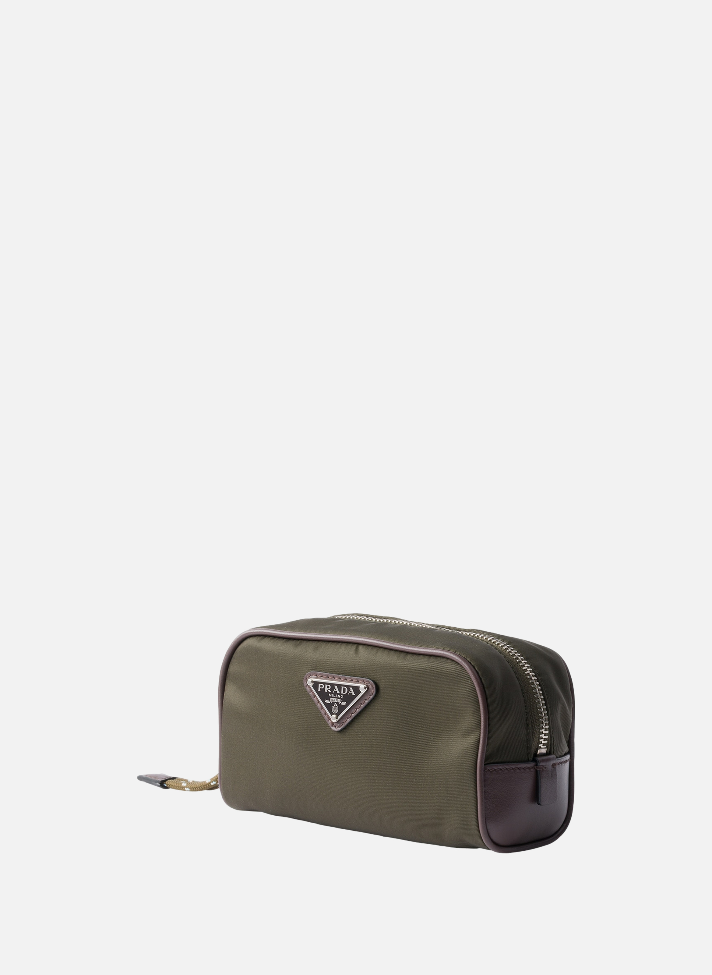 Pochette prada speedrock en re-nylon et cuir PRADA Vert