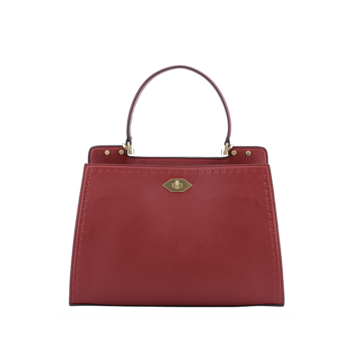 Trianon - sac à main POURCHET Rouge