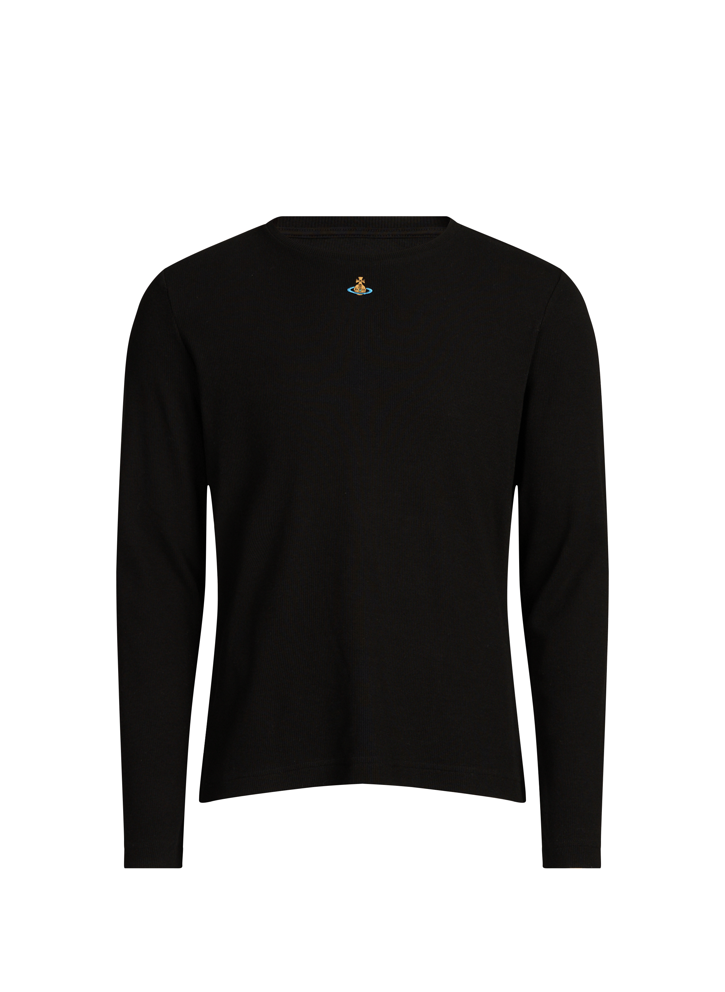 Long-sleeved T-shirt with logo  VIVIENNE WESTWOOD Black