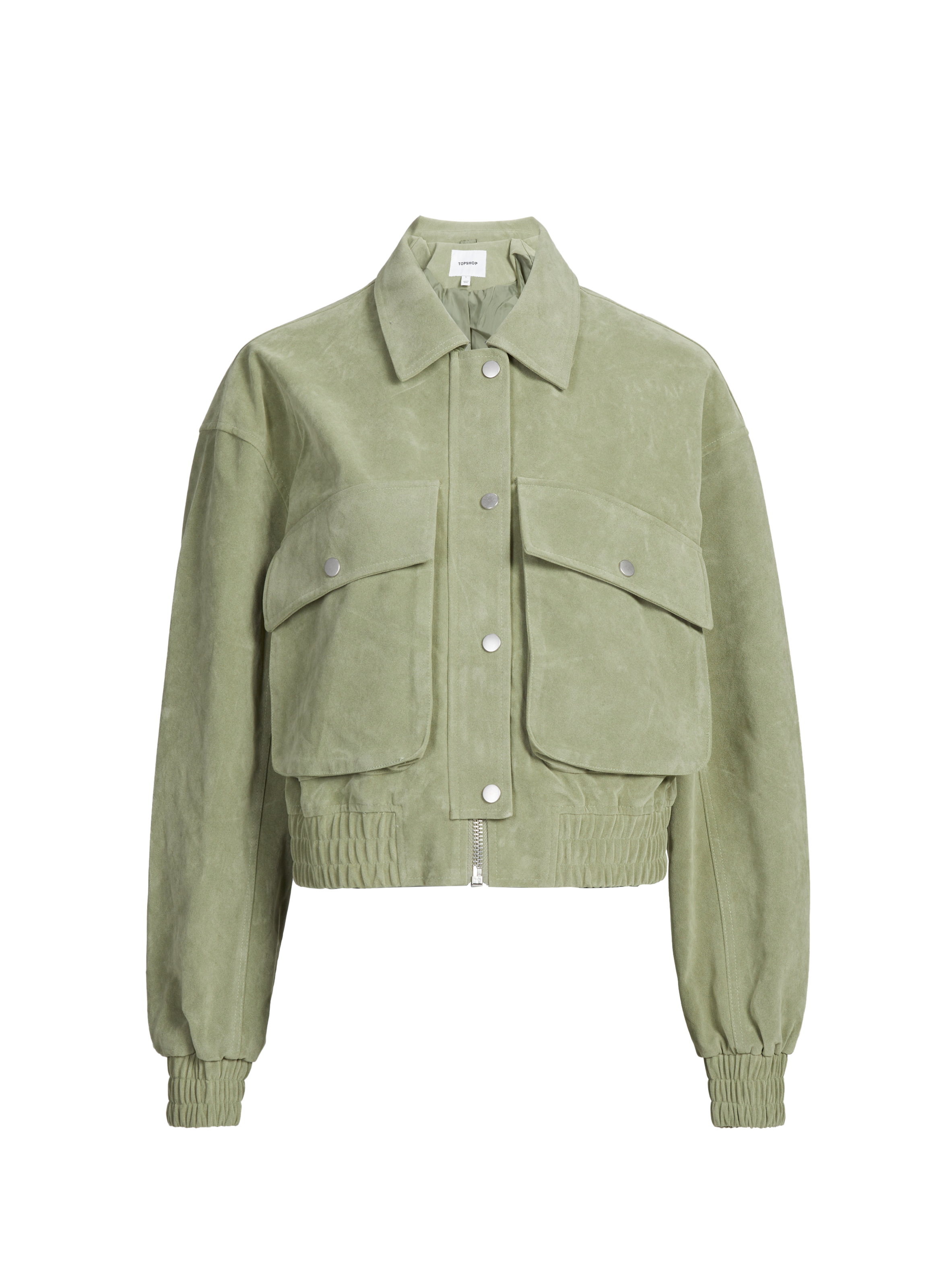 Veste d'exterieur courte TOPSHOP Vert