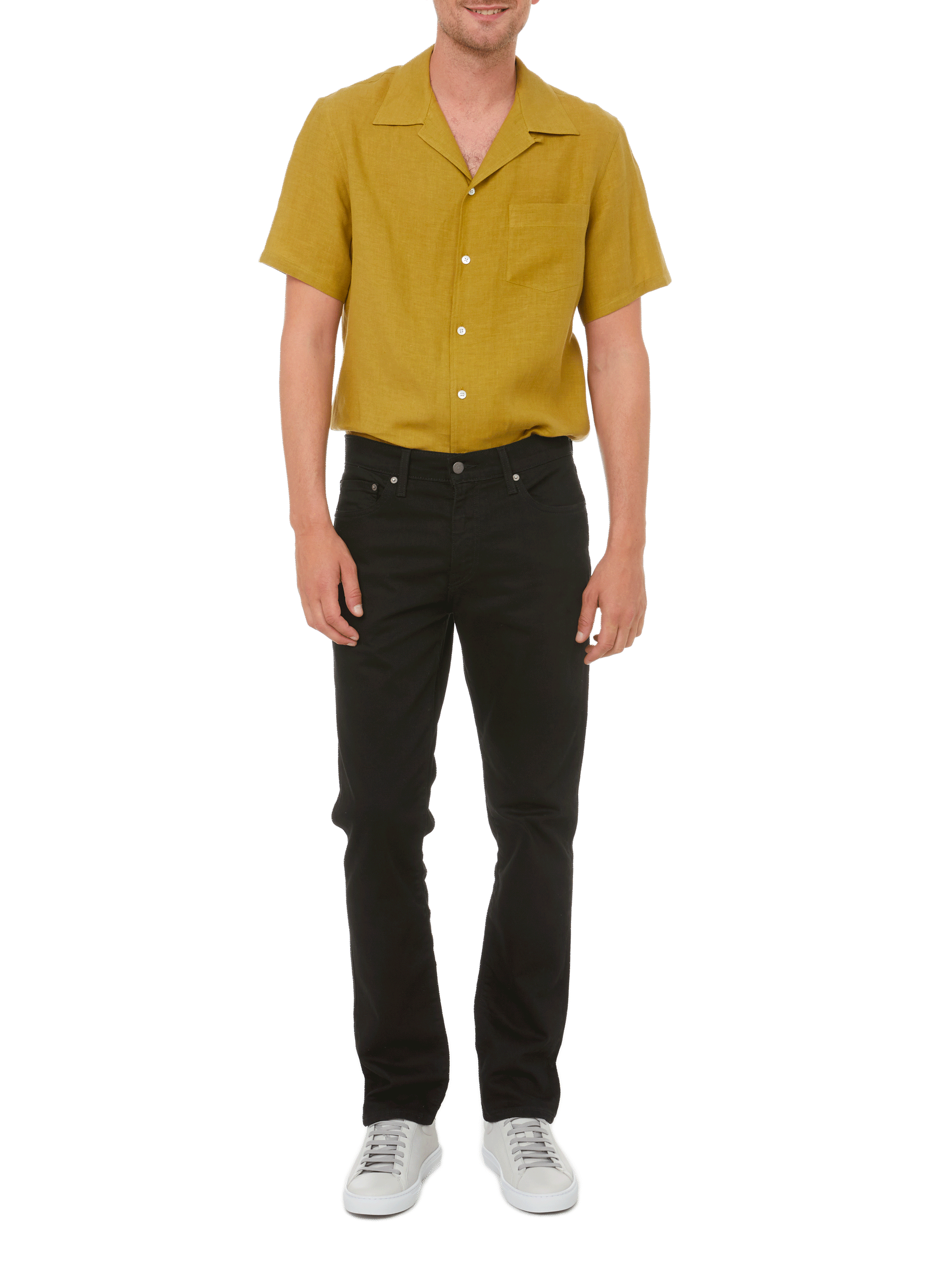 511 Slim cotton denim jeans LEVI'S Black