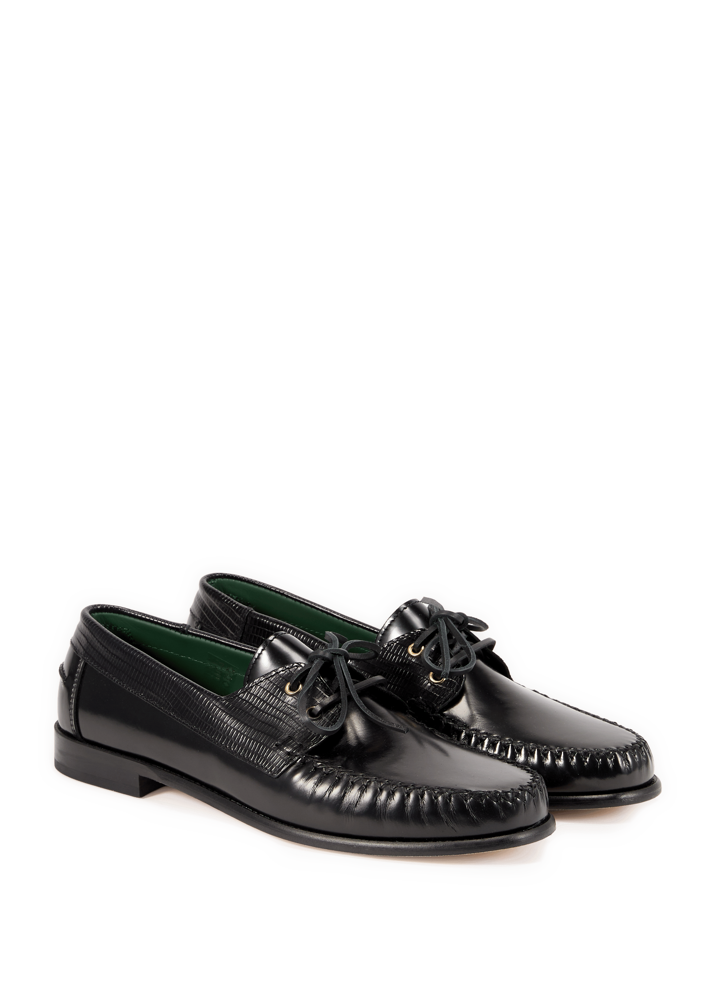 Mocassins en cuir VINNY'S Noir