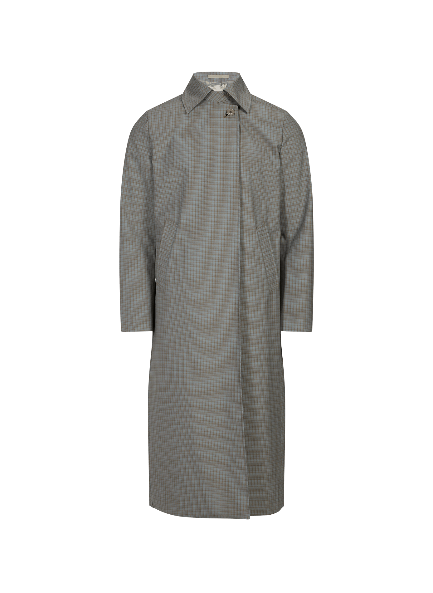 Trench droit imprimé OUR LEGACY Grey