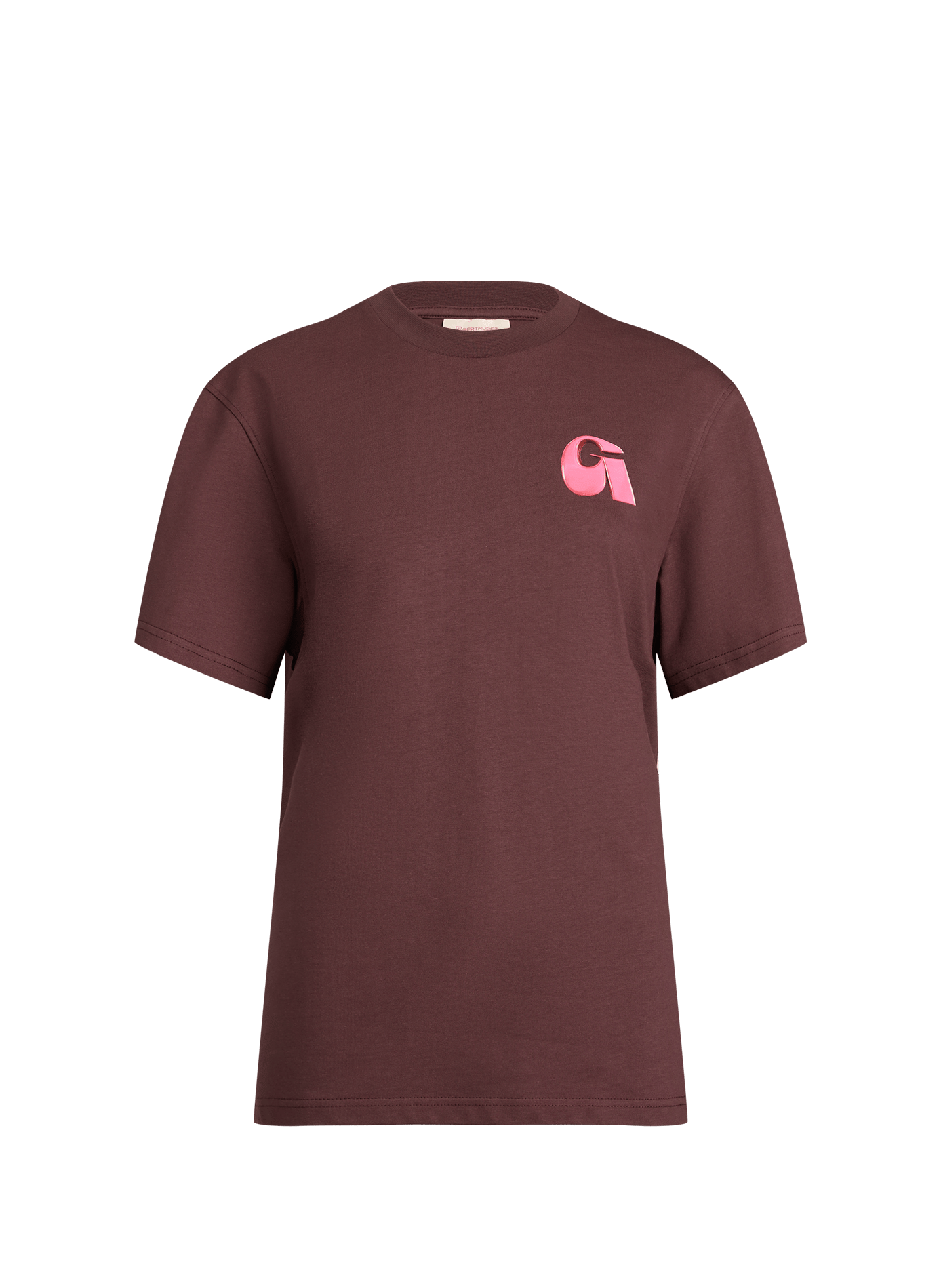 Printed Leonce Letter cotton T-shirt GERTRUDE ET GASTON Red