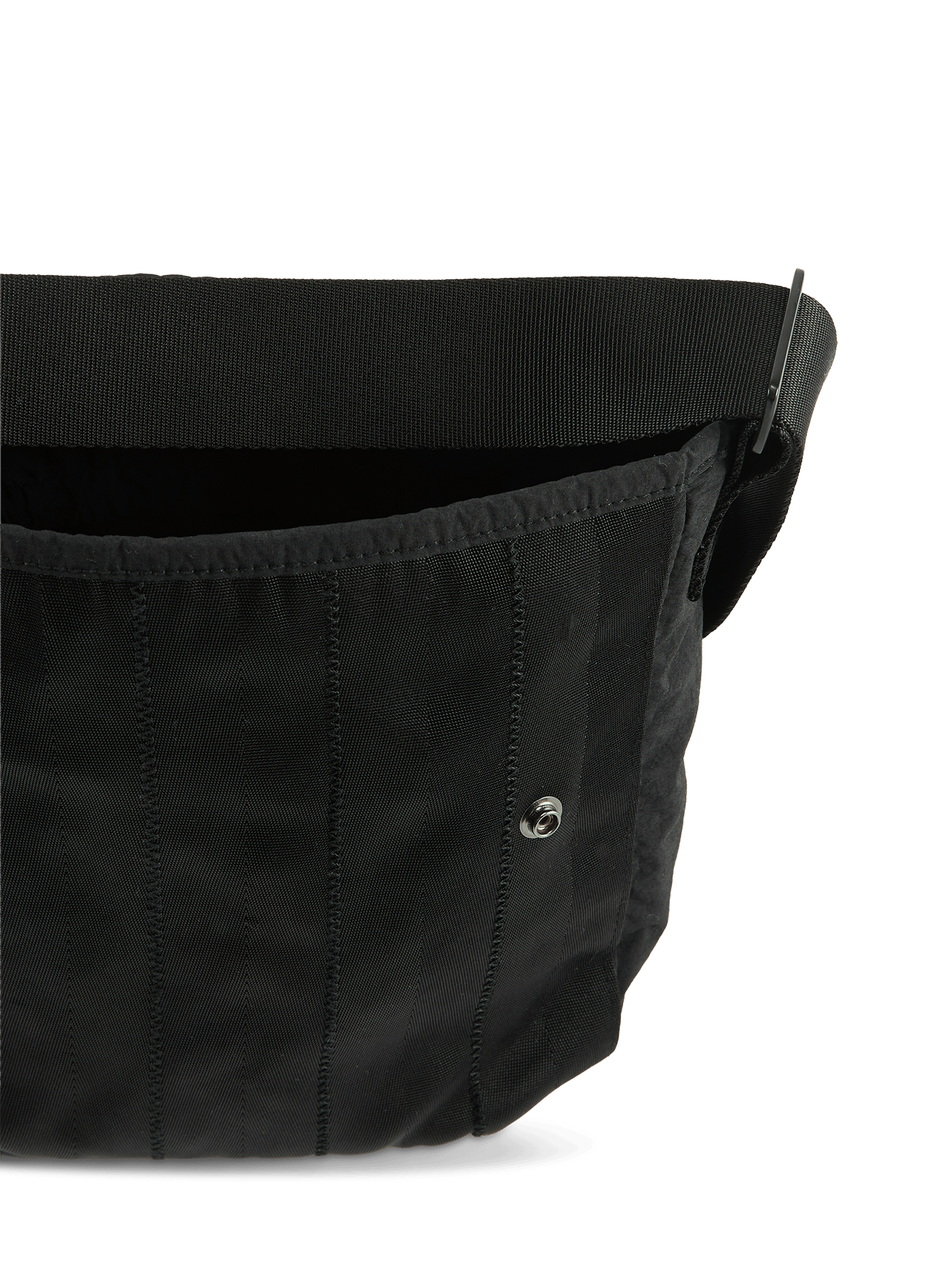 Shoulder bag with logo embroidery CP COMPANY Black