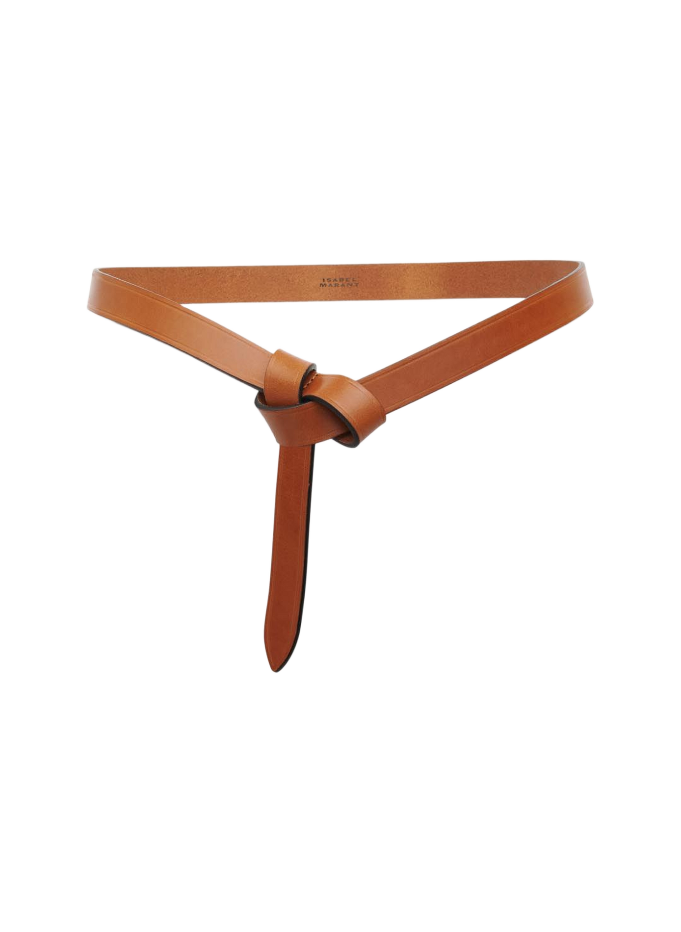 KIRKA leather bow belt ISABEL MARANT Beige