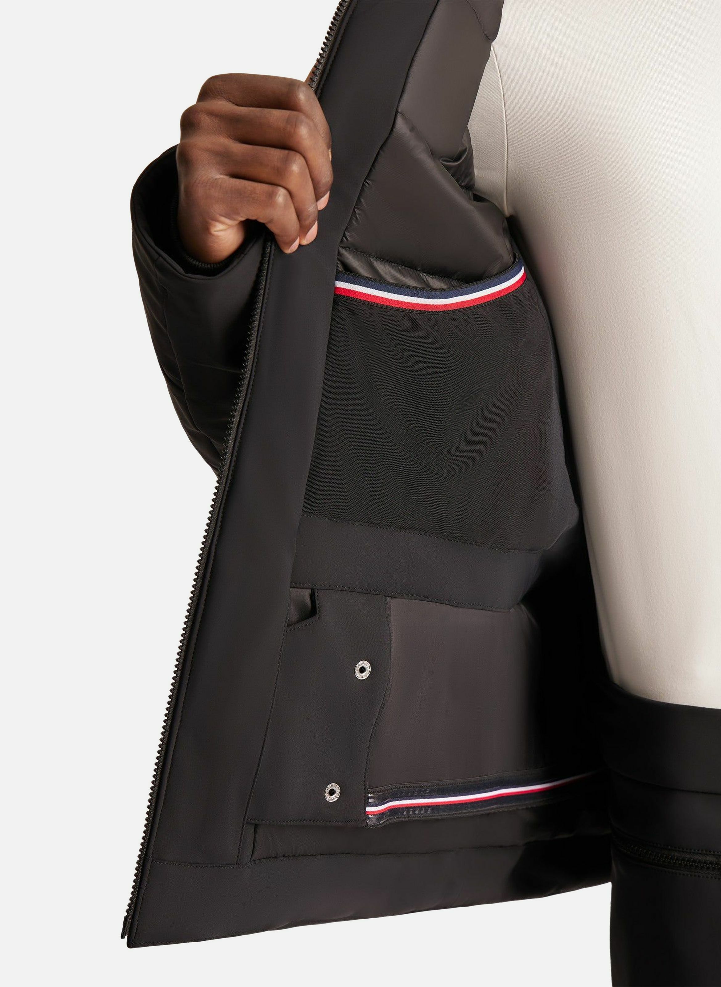 Veste de ski yohan col montant coupe regular FUSALP Noir