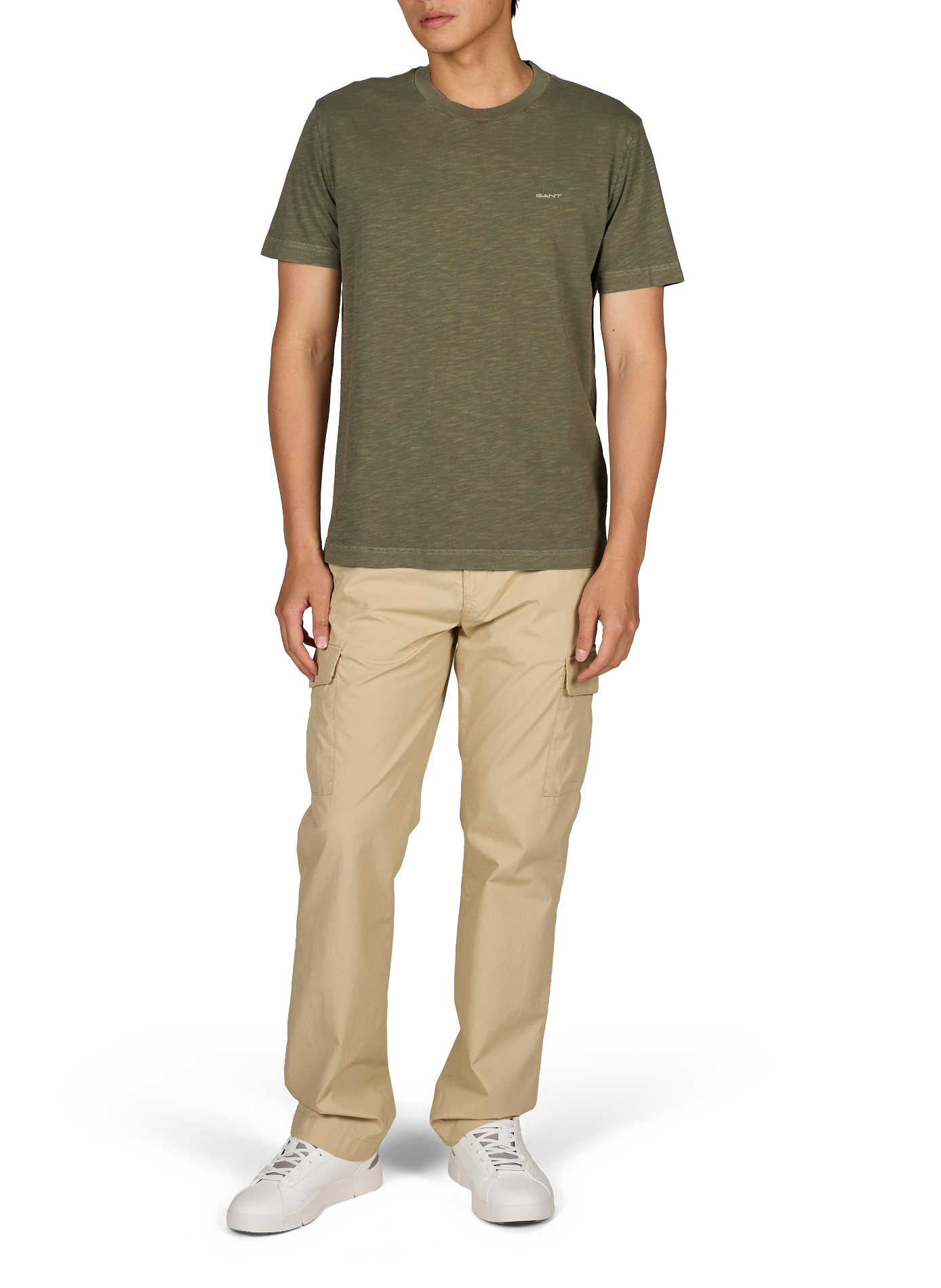 Classic Cotton T-Shirt GANT Green