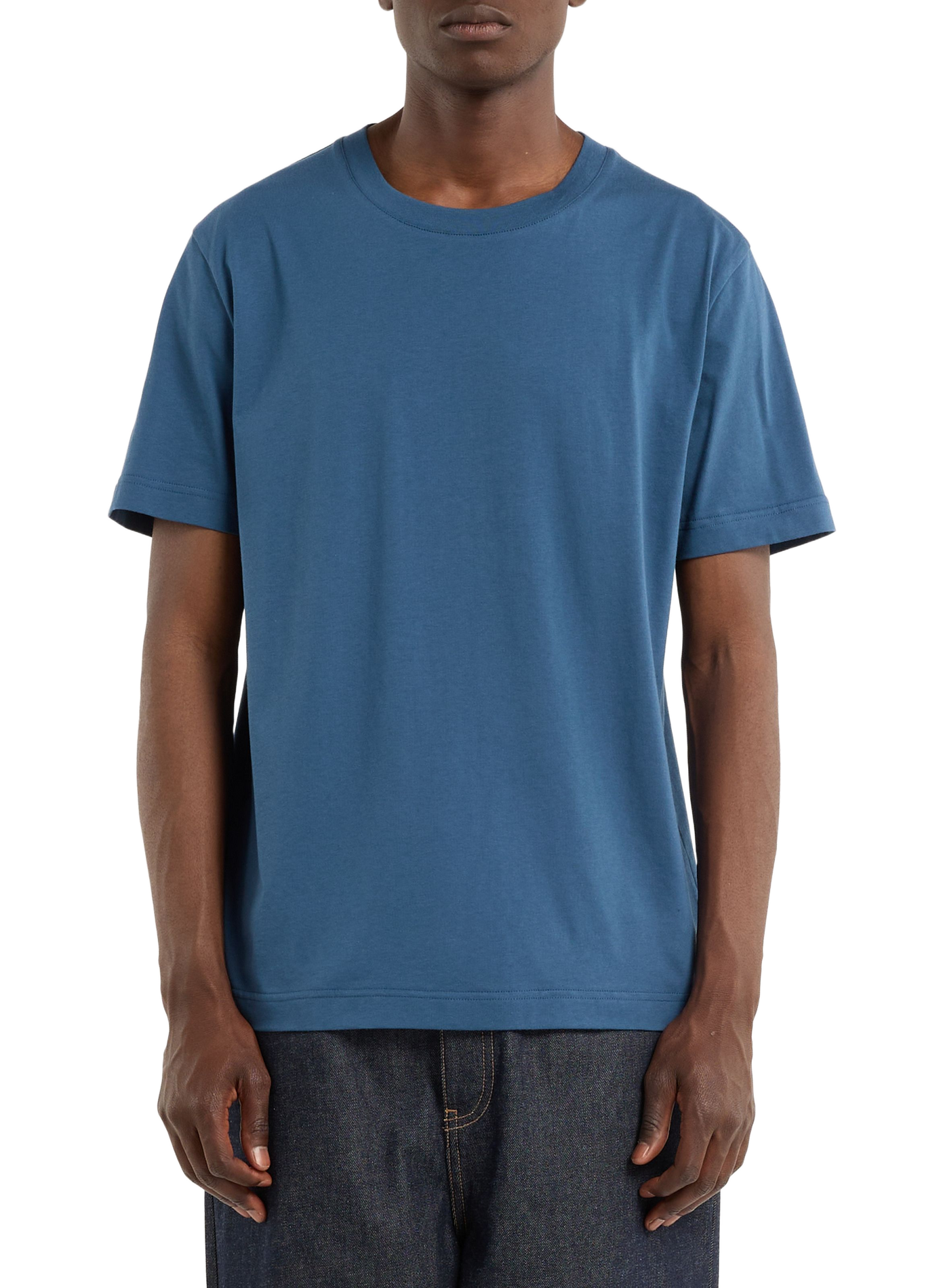 Rundhalsausschnitt T-Shirt Baff SAISON 1865 Blau