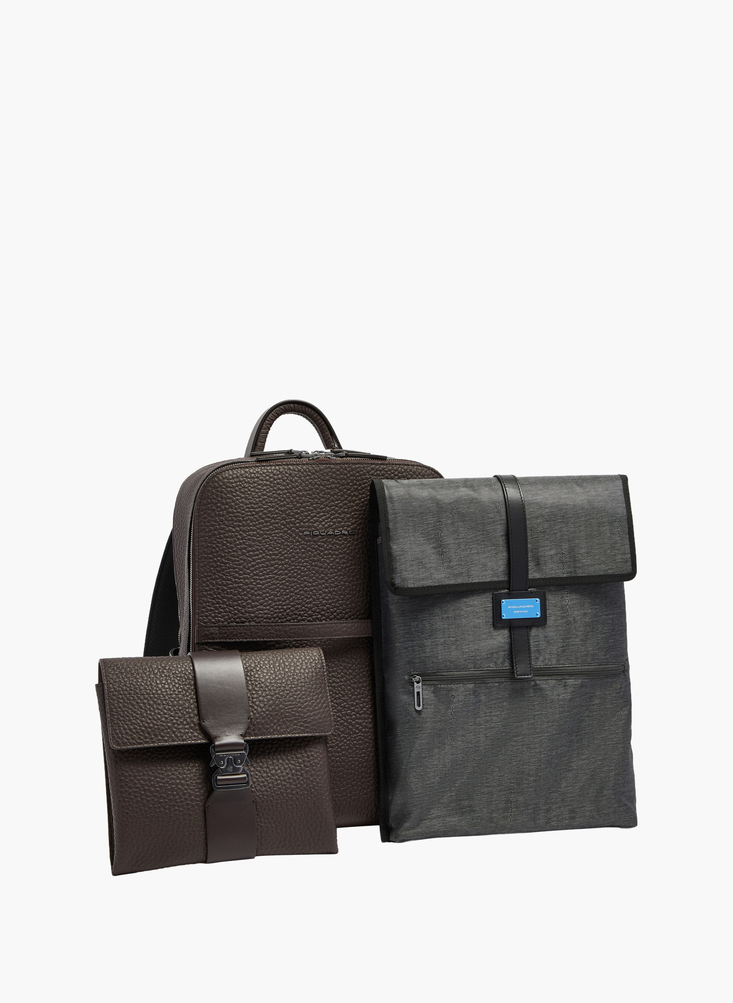 Rugzak voor 15,6" laptopreizen PIQUADRO Bruin
