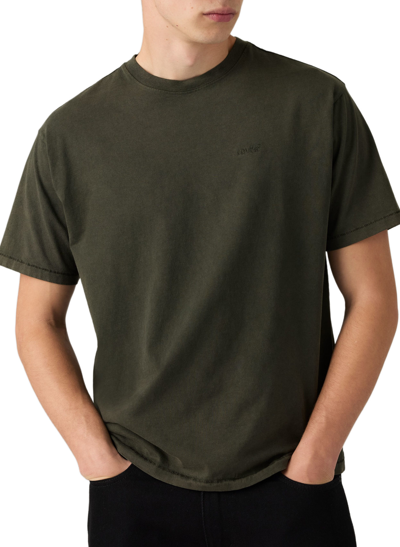 Baumwoll-T-Shirt | Grun LEVI'S Herren