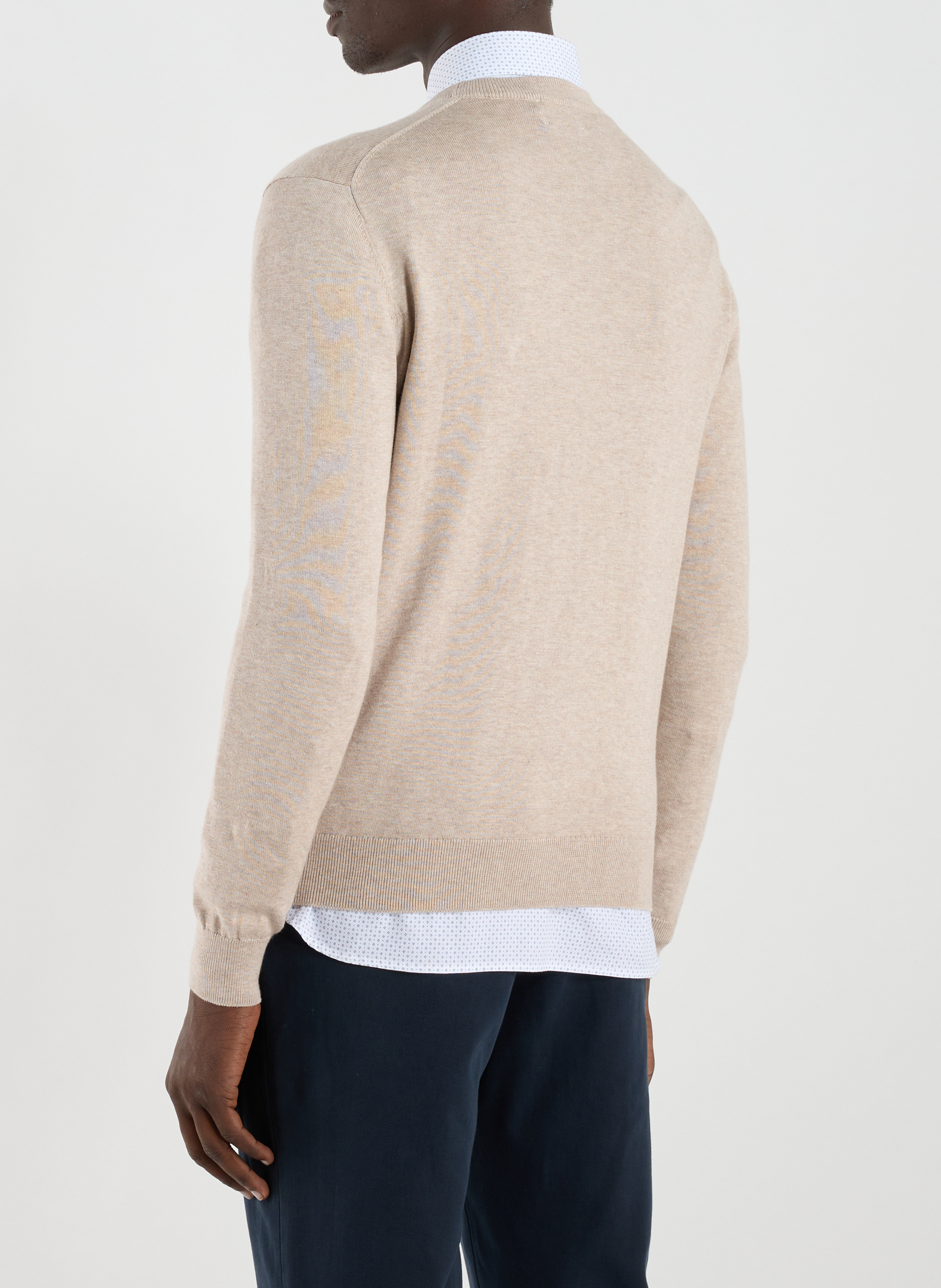 Baumwollpullover HACKETT Beige