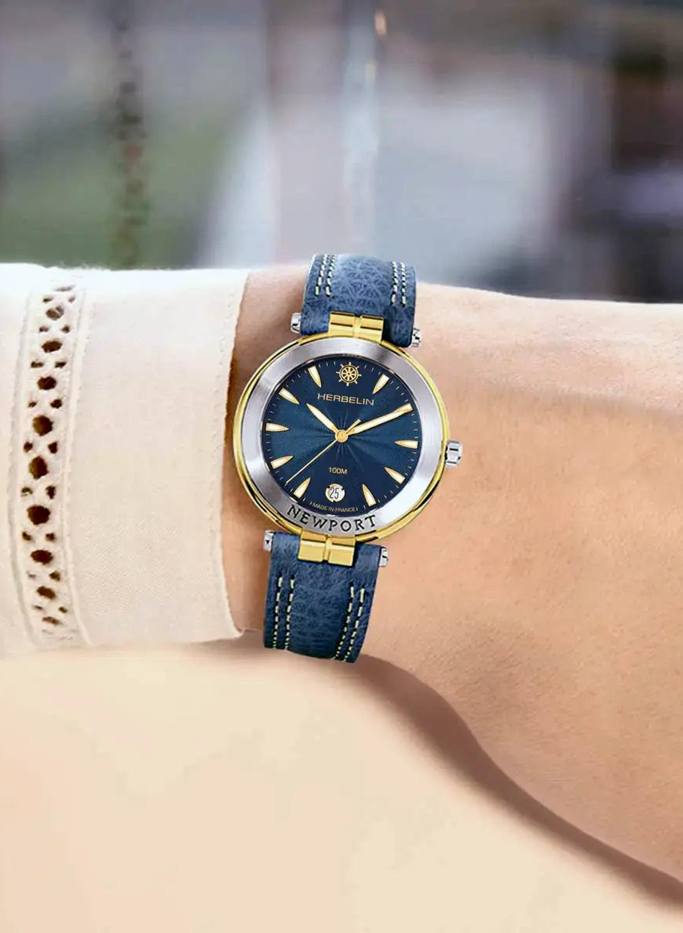 Uhr HERBELIN Blau
