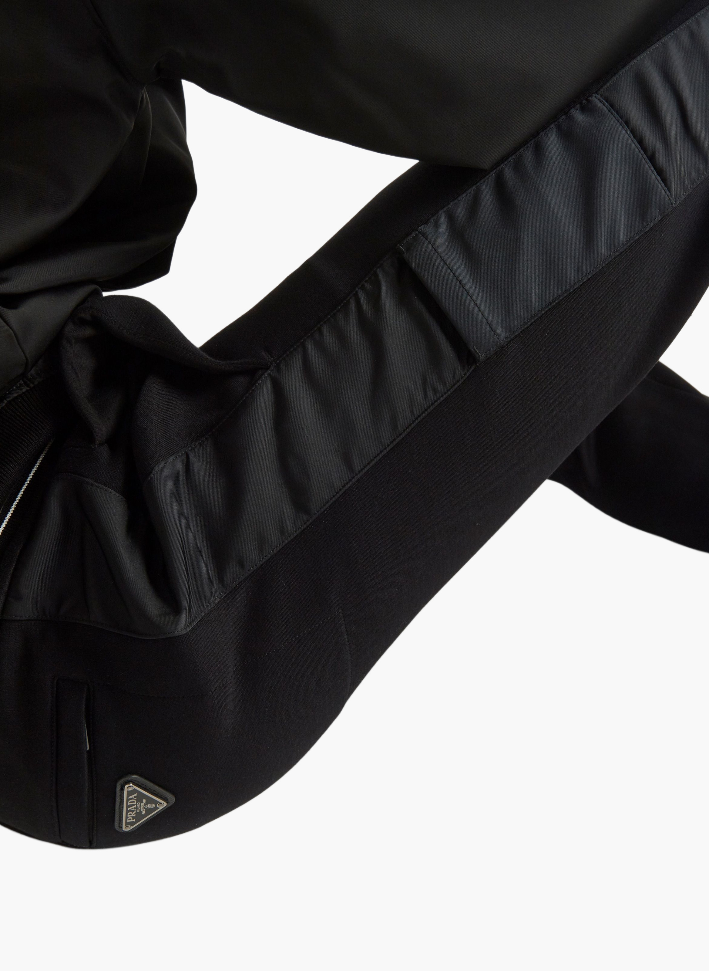 Pantalon de survêtement en re-nylon PRADA Noir