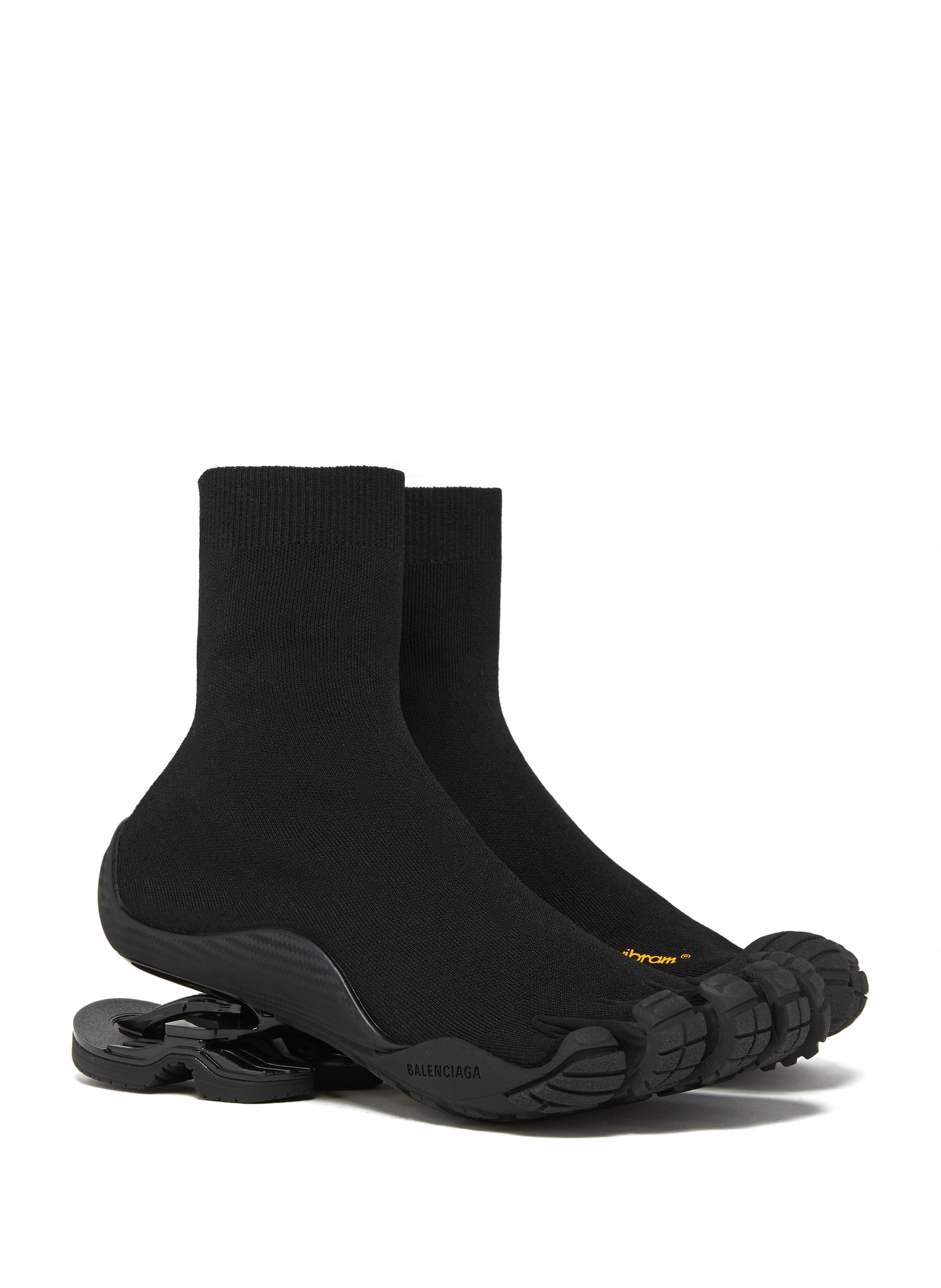 Baskets montantes Toe Sock en maille