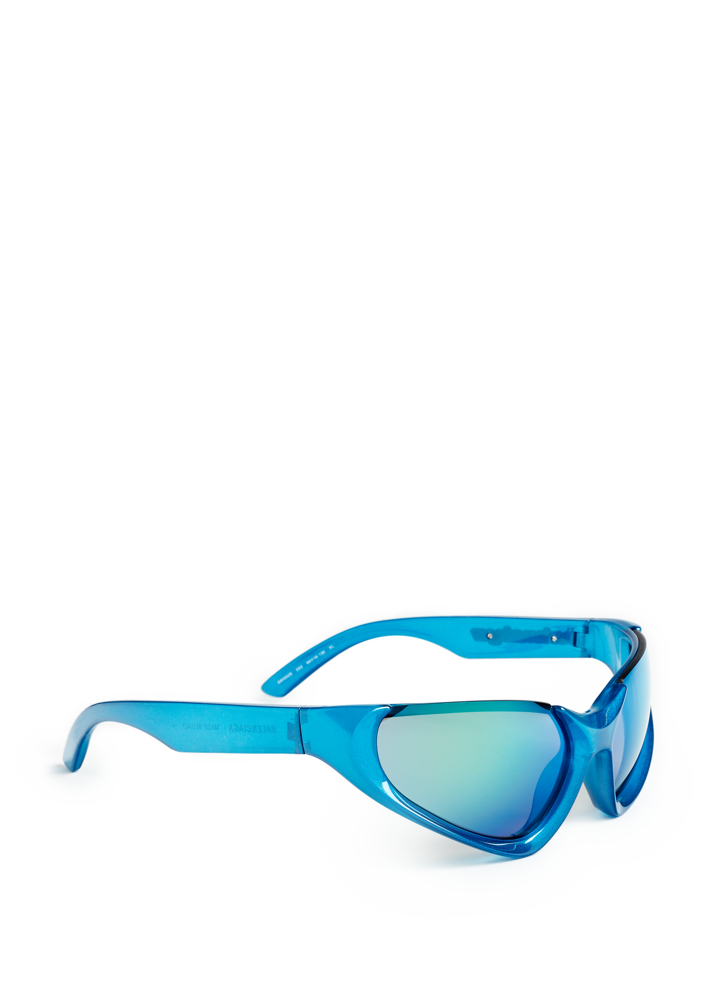 Balenciaga Xpander Rectangular Sunglasses In Blue ModeSens