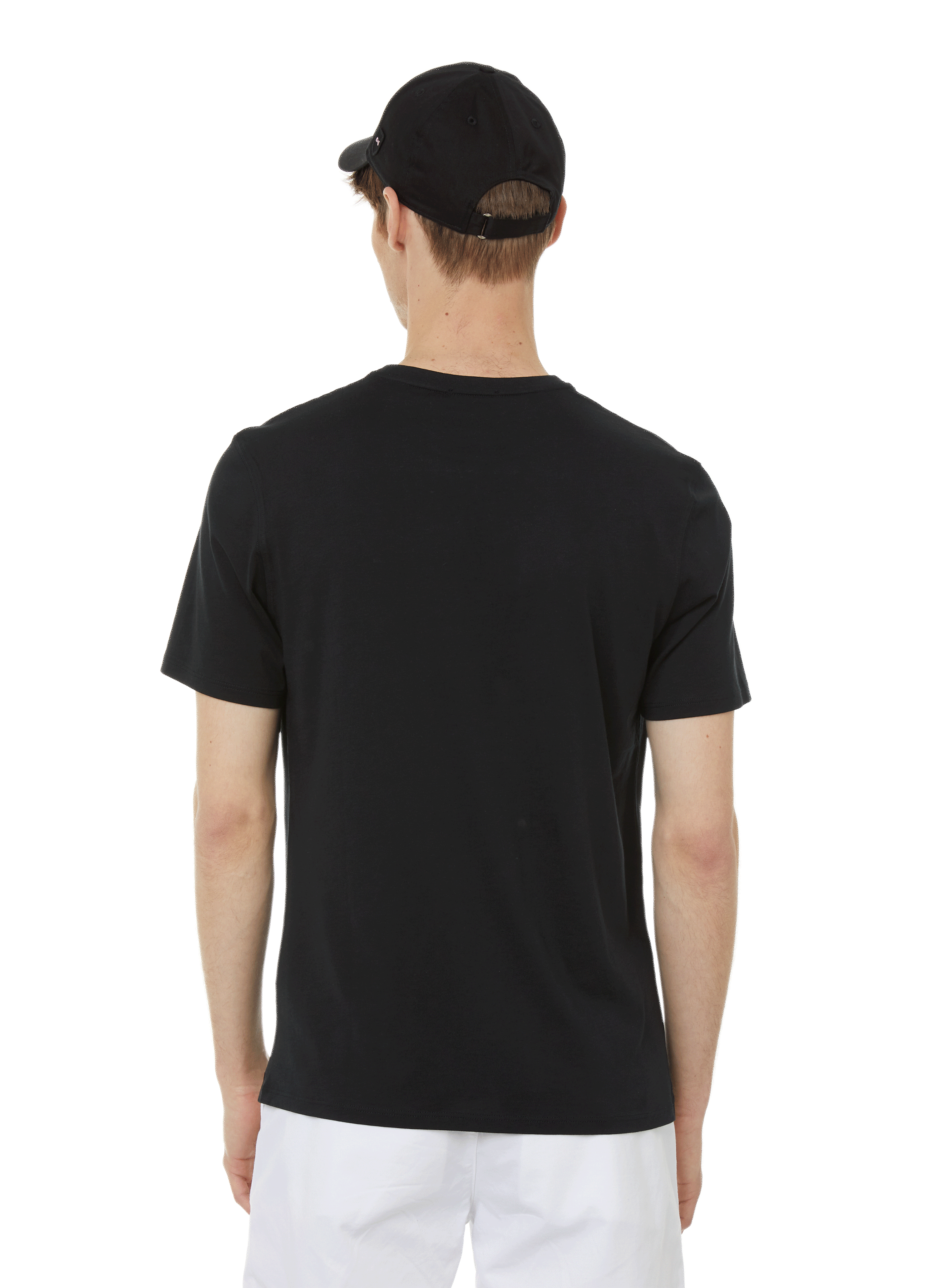 Cotton T-shirt EDEN PARK Black