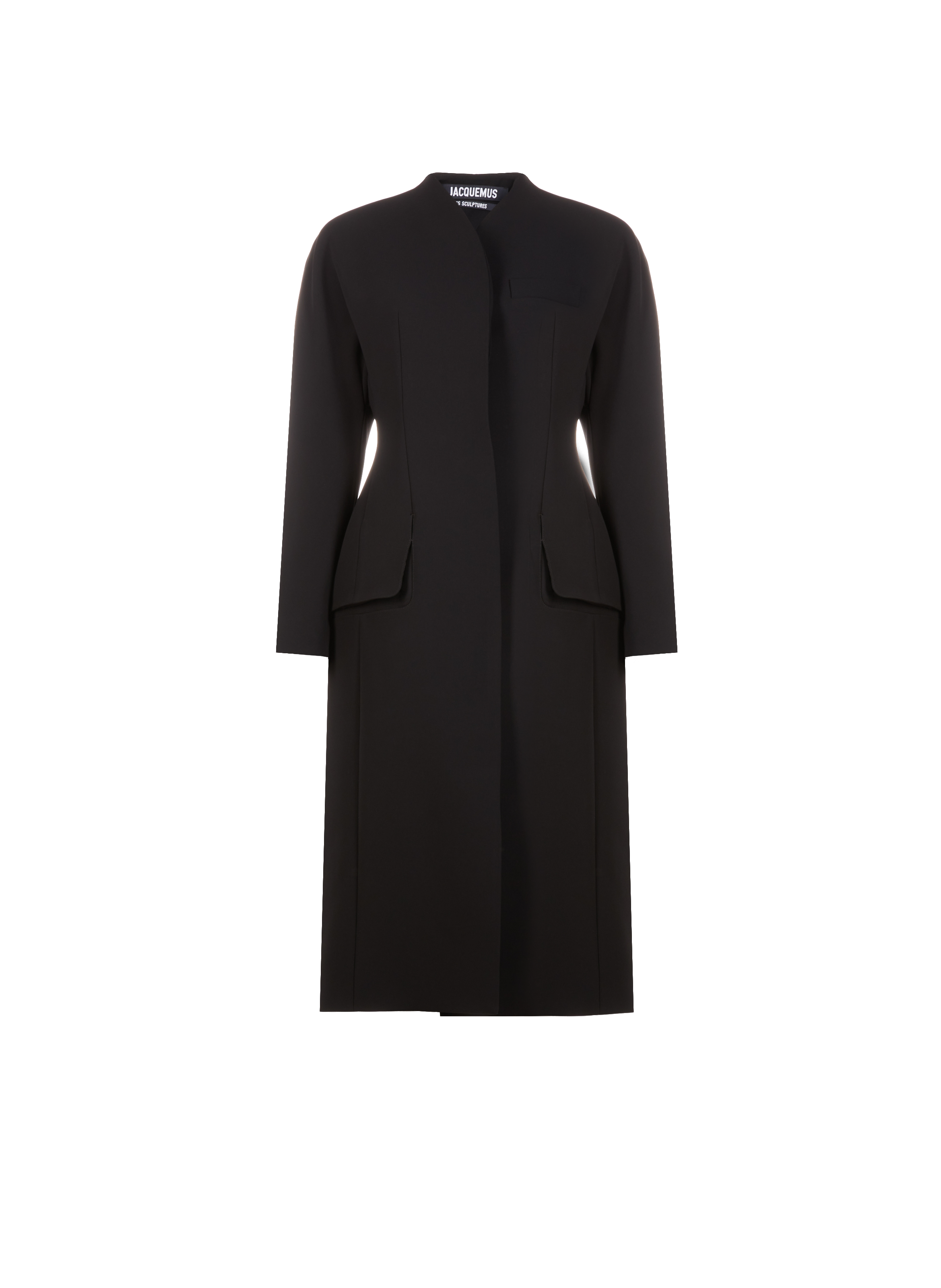 Le manteau Ovalo JACQUEMUS Noir