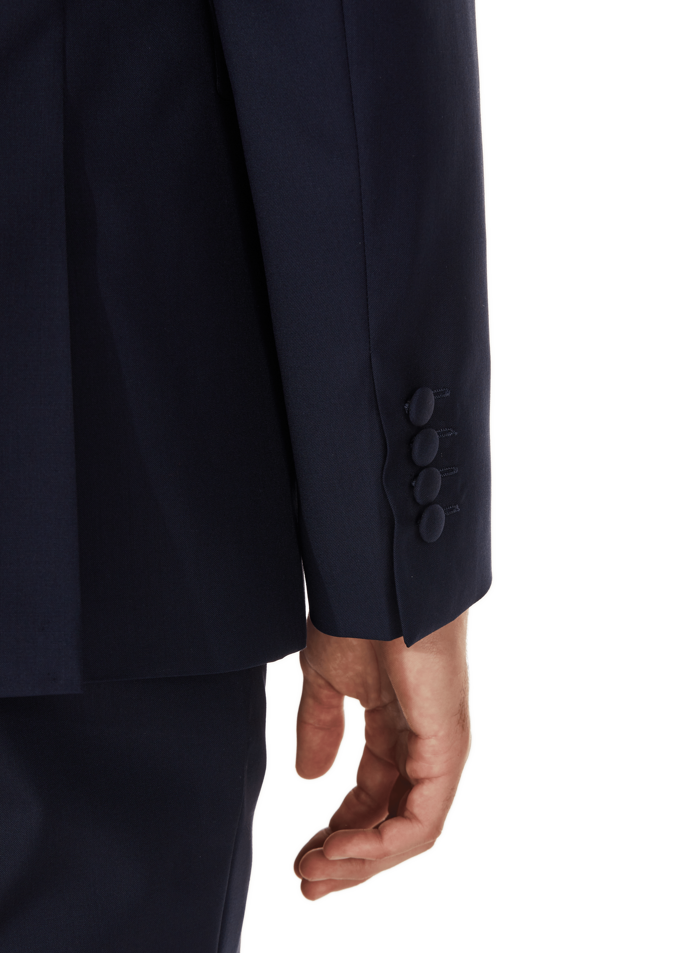 Wool blazer jacket SAISON 1865 Blue