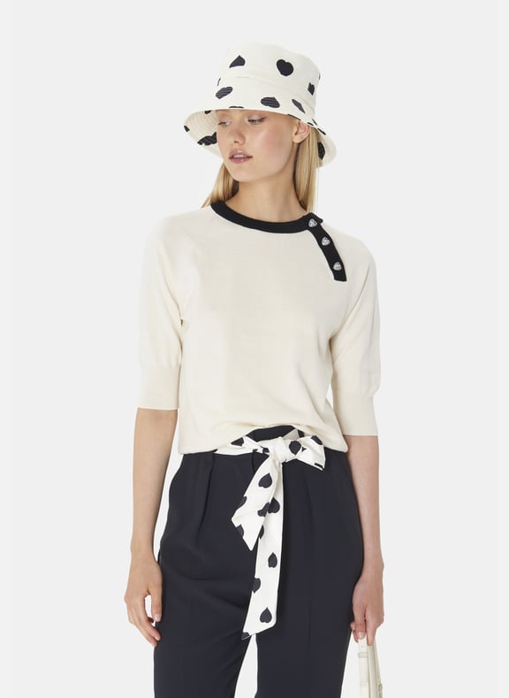 PULL FINE C URS PASTELLE TARA JARMON pour FEMME Printemps
