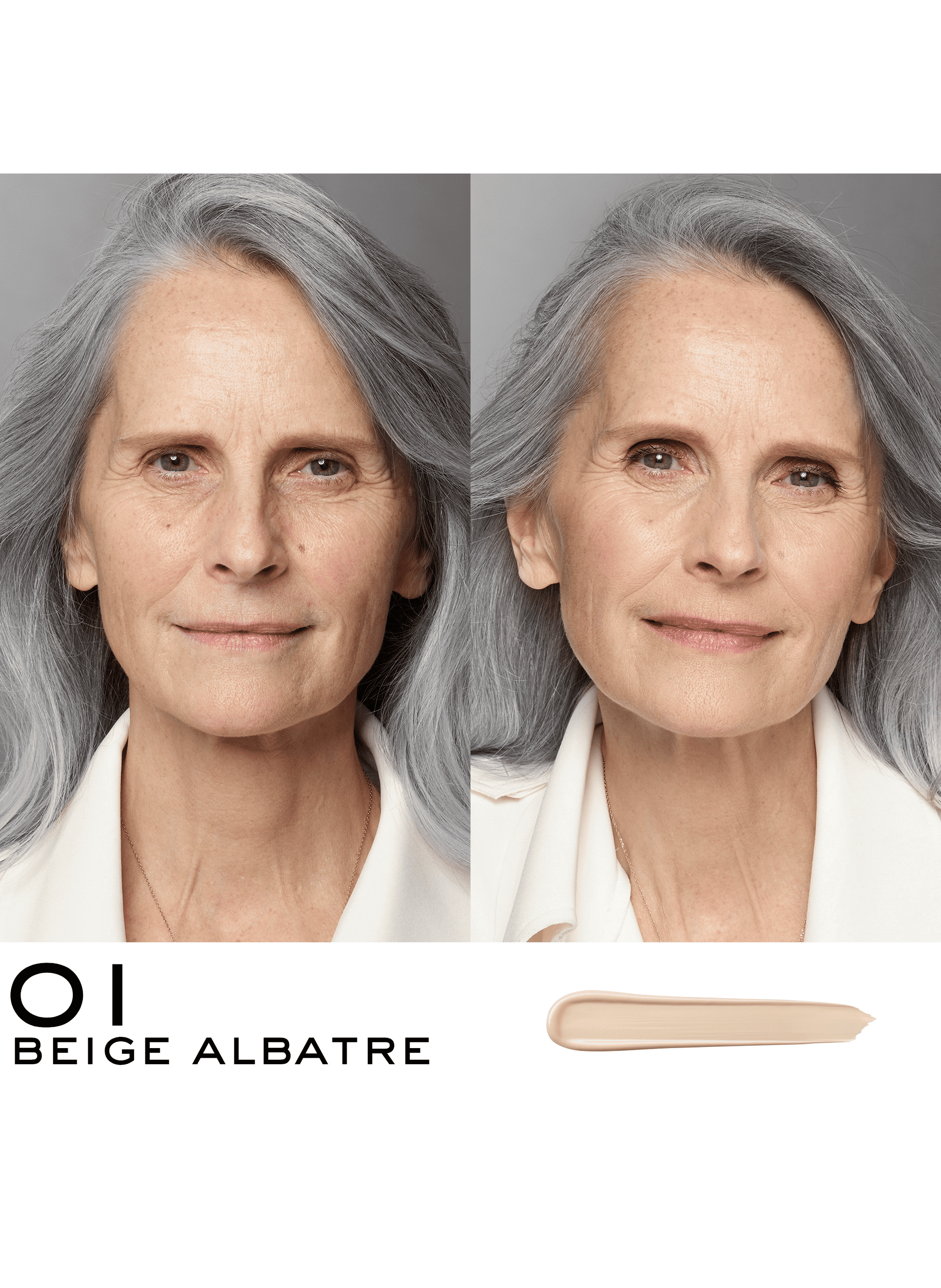 Teint Idôle Correcteur et Fond de Teint 2 en 1 - Tenue & Hydratation 24h 01 beige albatre