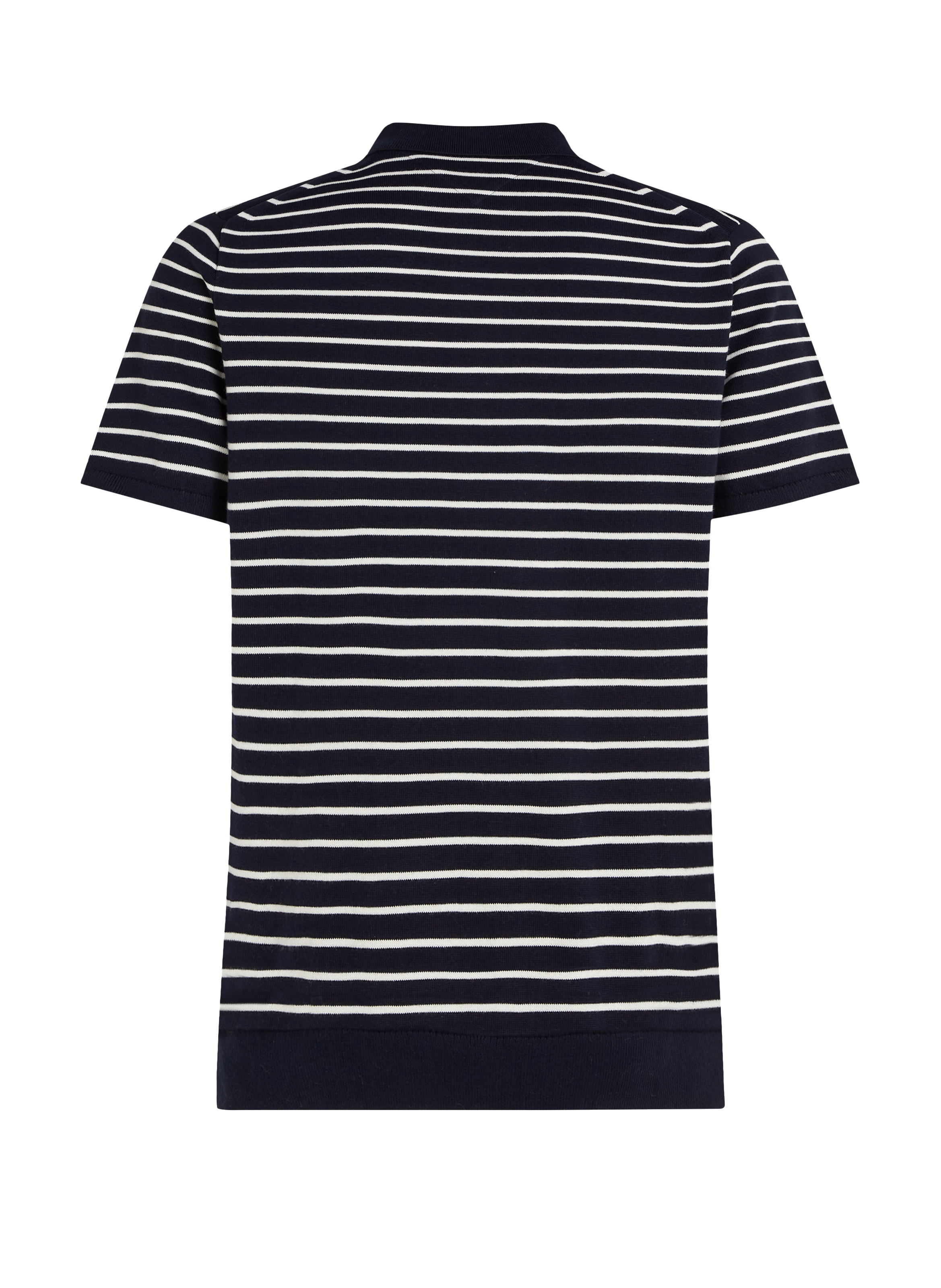 Striped cotton polo shirt TOMMY HILFIGER Blue