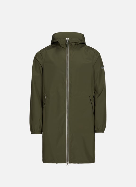 Long and foldable raincoat Green by AIGLE AIGLE Long and foldable raincoat Green