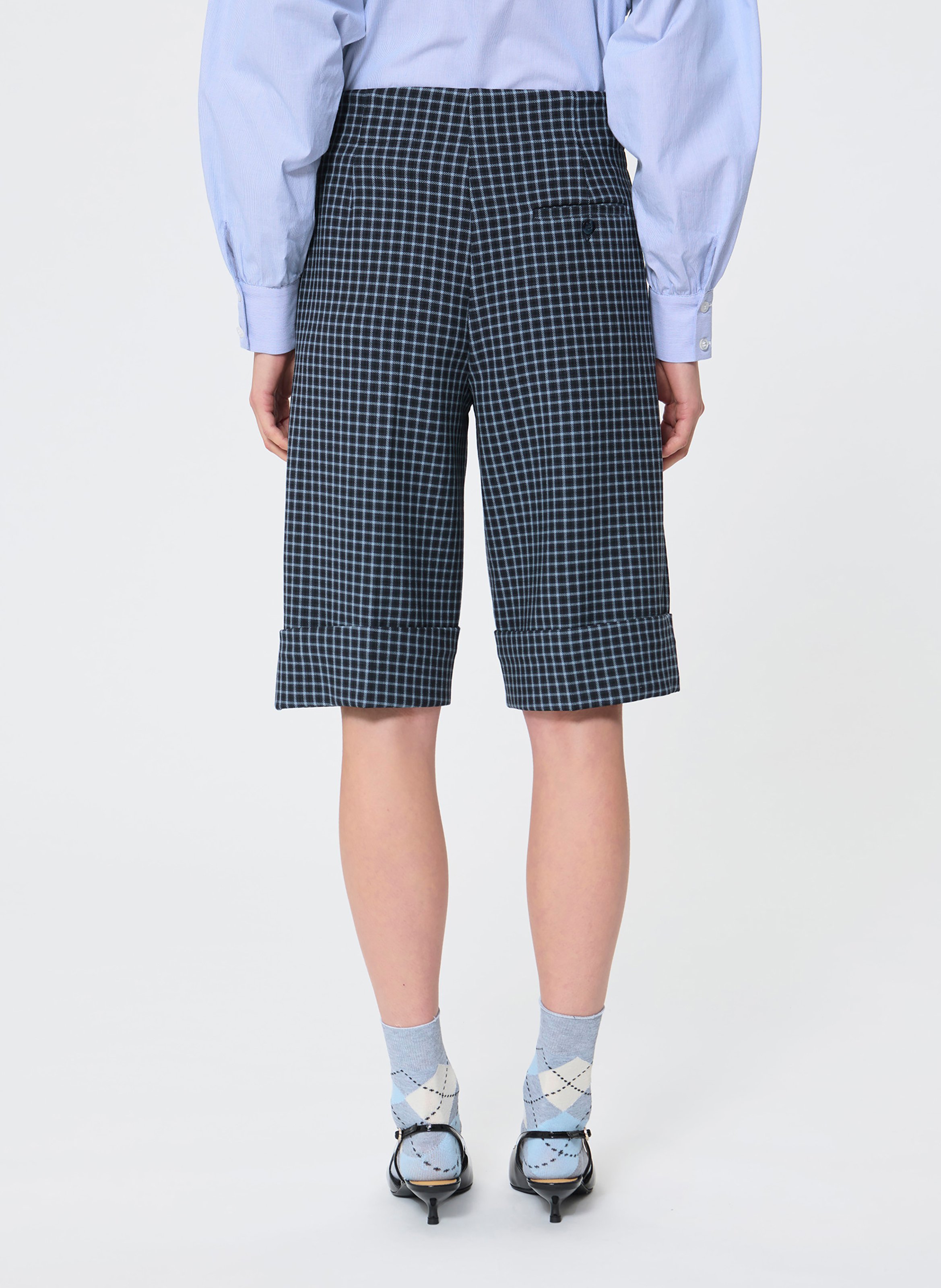 Short scott TARA JARMON Bleu