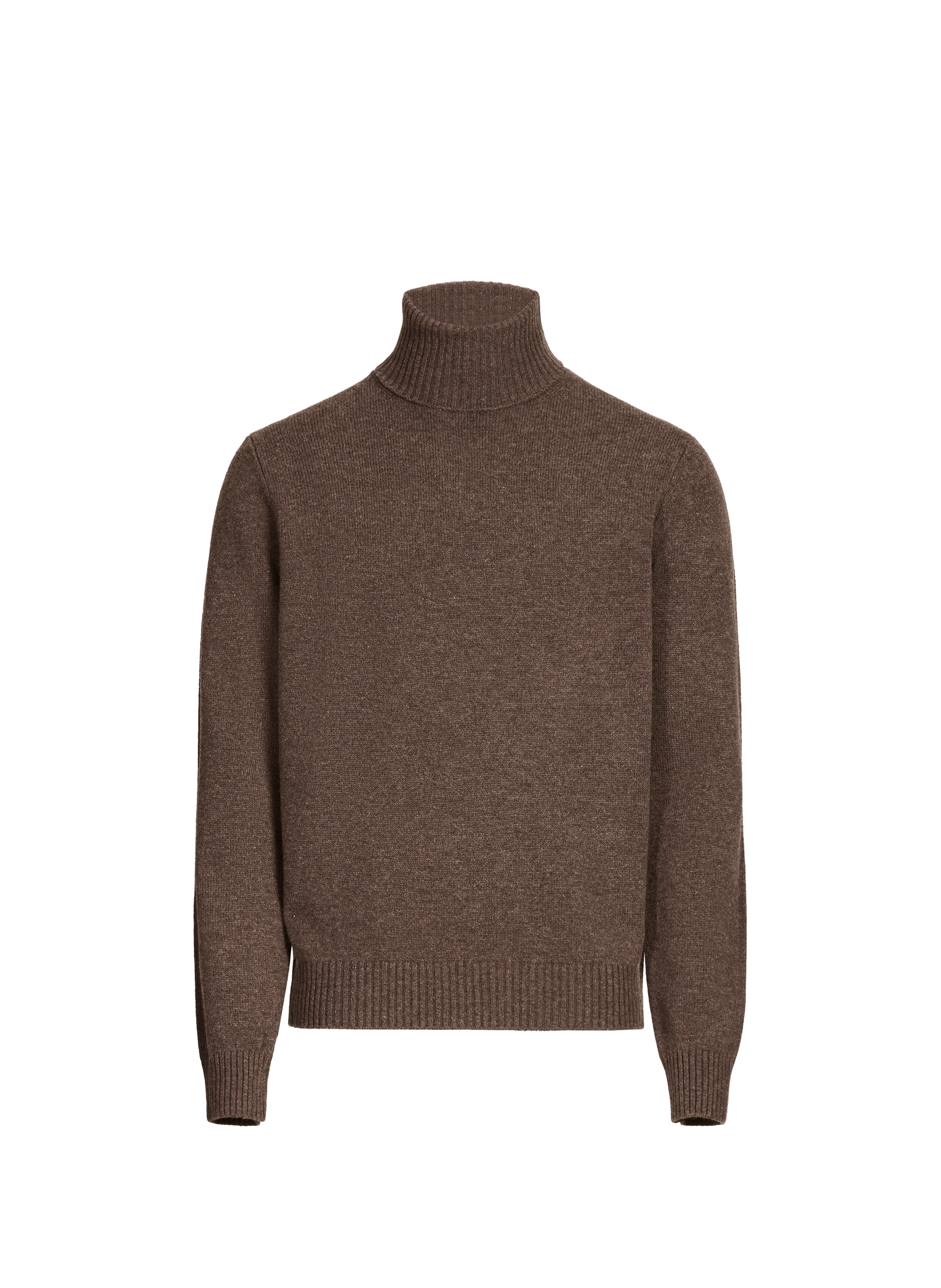 Roll-neck wool Jumper  ECOALF Brown