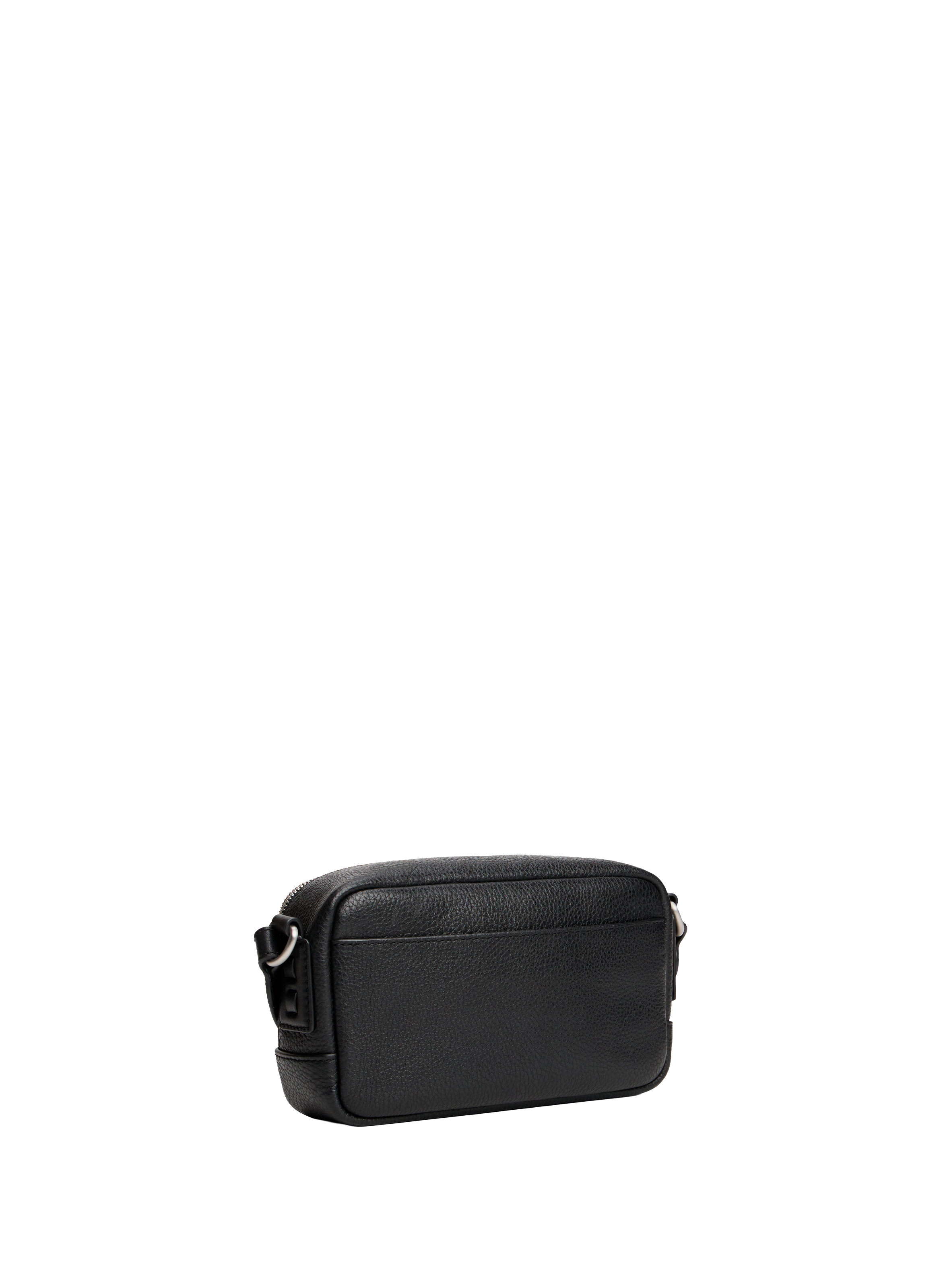Grained faux leather camera bag TOMMY HILFIGER Black