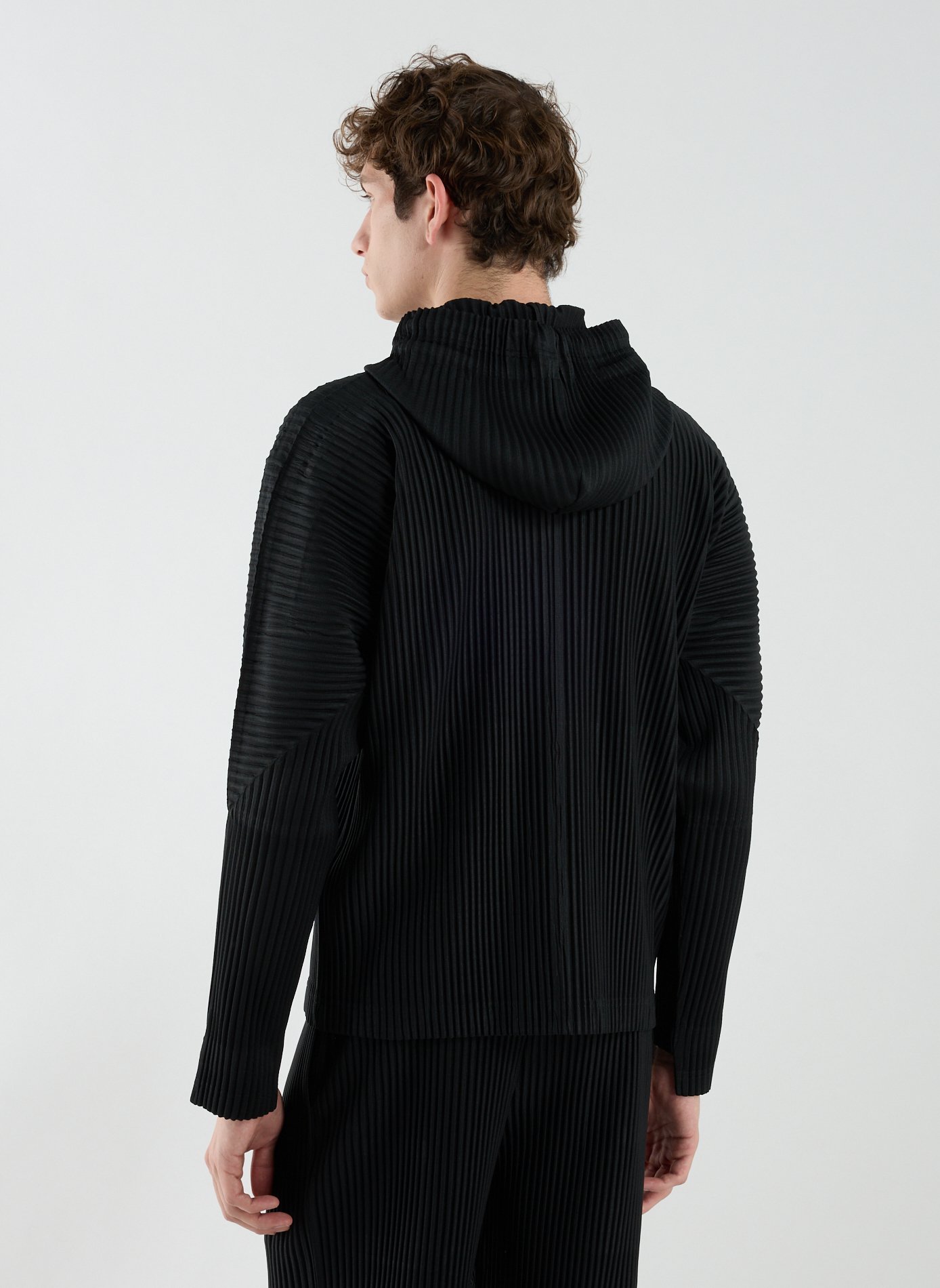 Pleated waistcoat HOMME PLISSE ISSEY MIYAKE Black