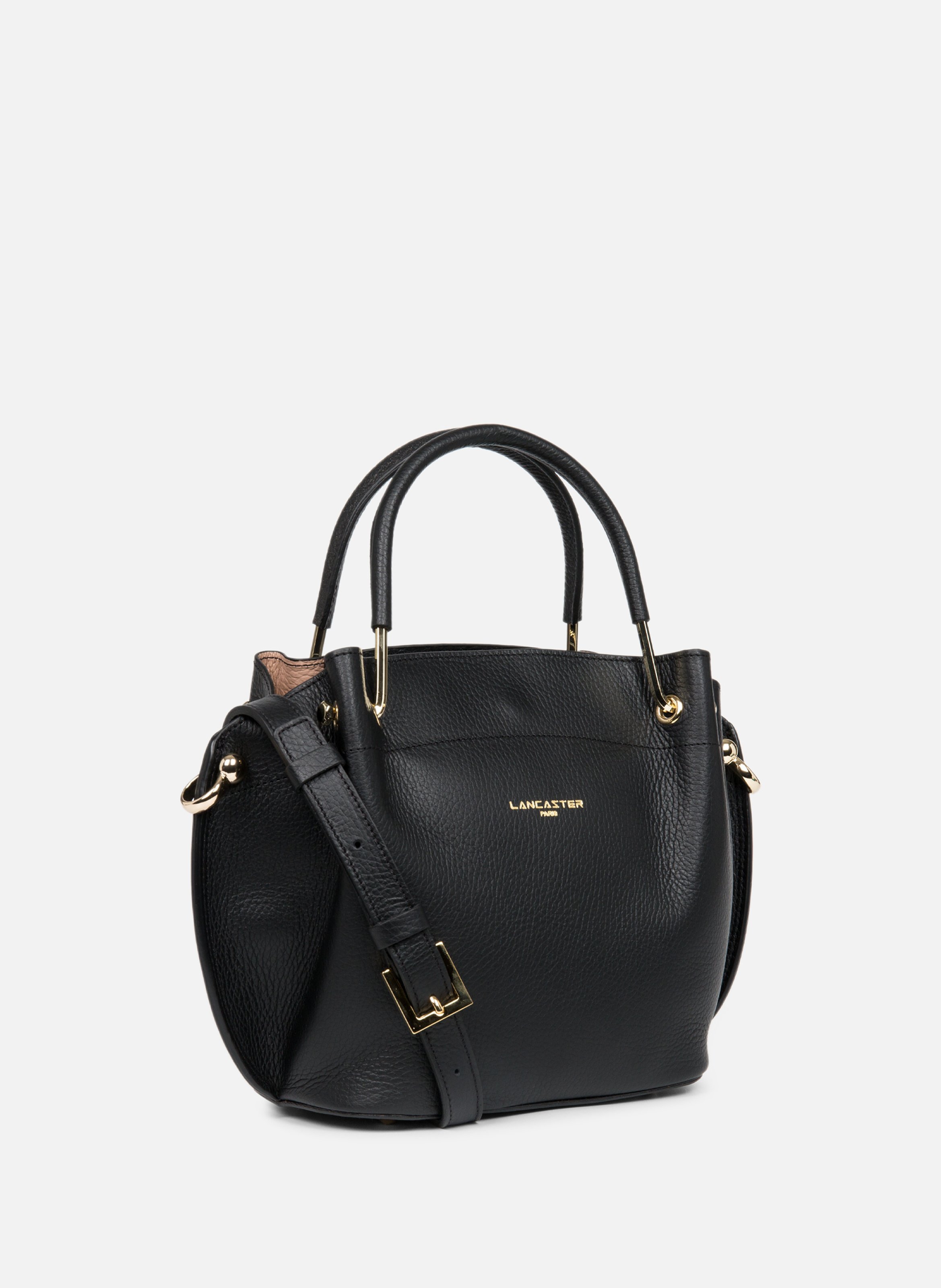 M handbag - Foulonné Double Black