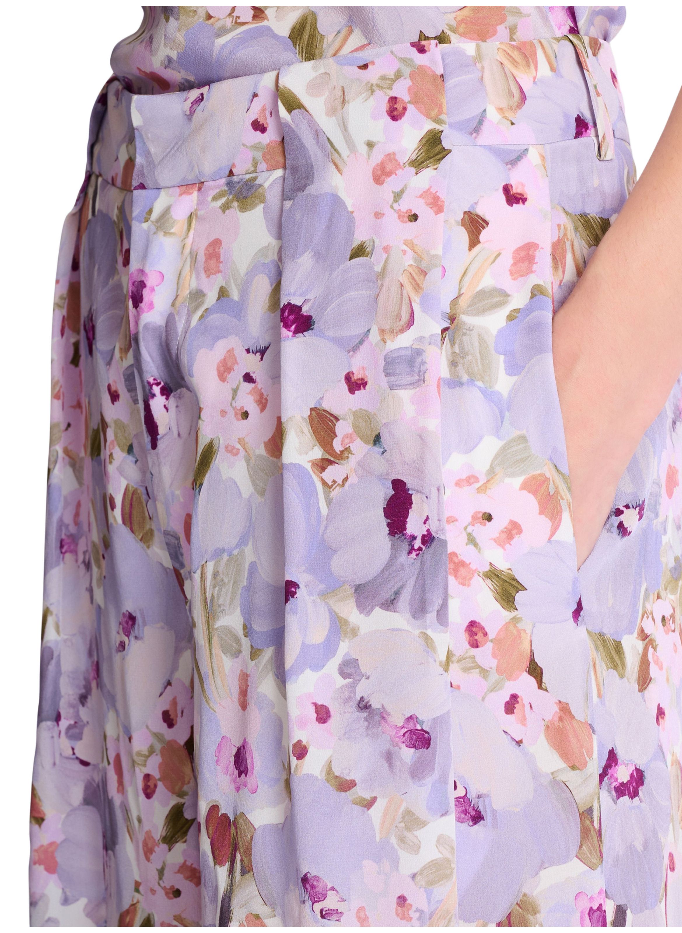 Pantalon à imprimé poppi flower BALMAIN Multicolore