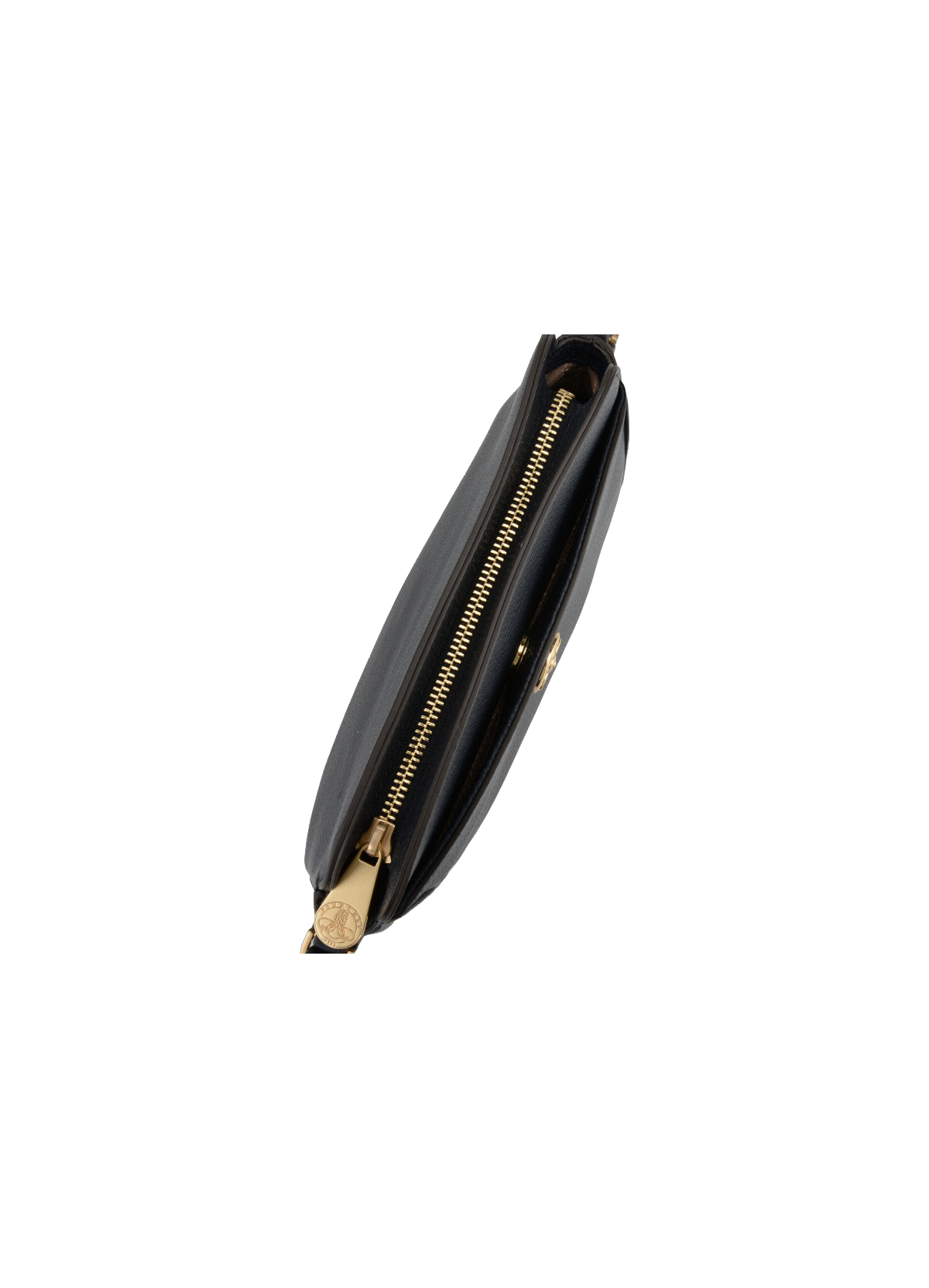 Image | sac porté travers en cuir de vachette POURCHET Bleu