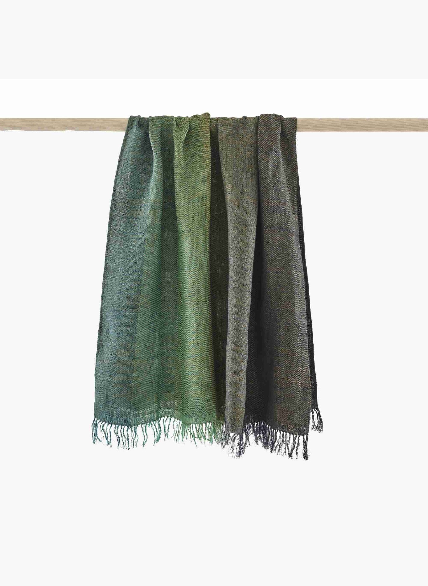 Plaid mousson CINNA Vert